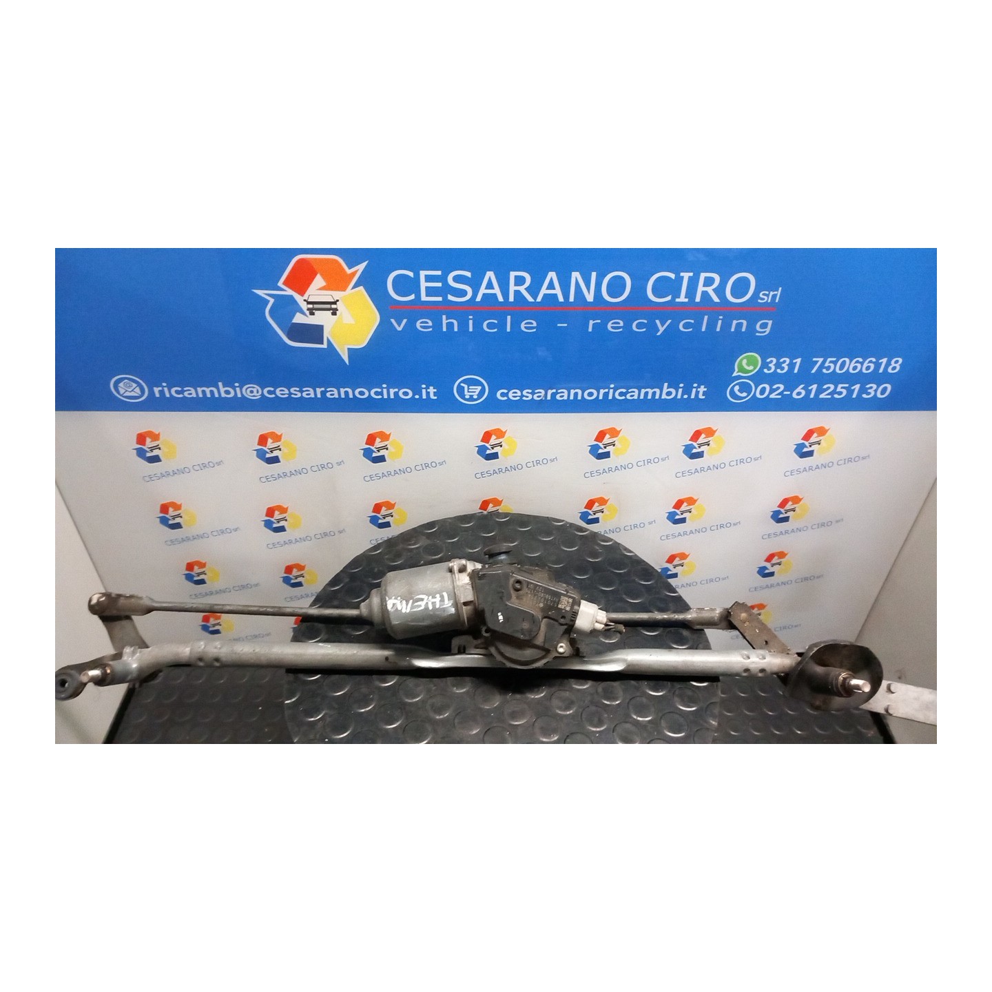 MECCANISMO TERGIPARABREZZA CON MOTORINO 206 LANCIA THEMA (32) (10/11-12/14) VM24D K68082552AA