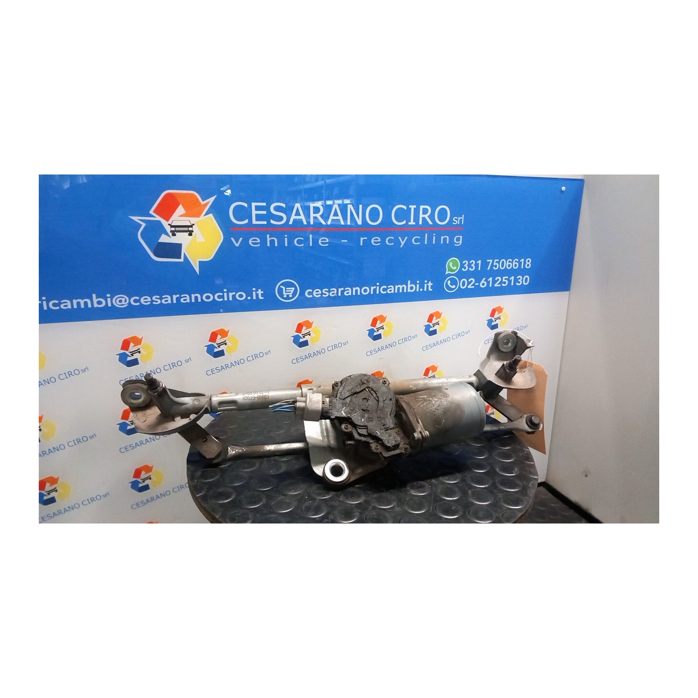 MECCANISMO TERGIPARABREZZA 207 TOYOTA YARIS (10/01-11/05)     (FRP) 2SZFE 851500D021