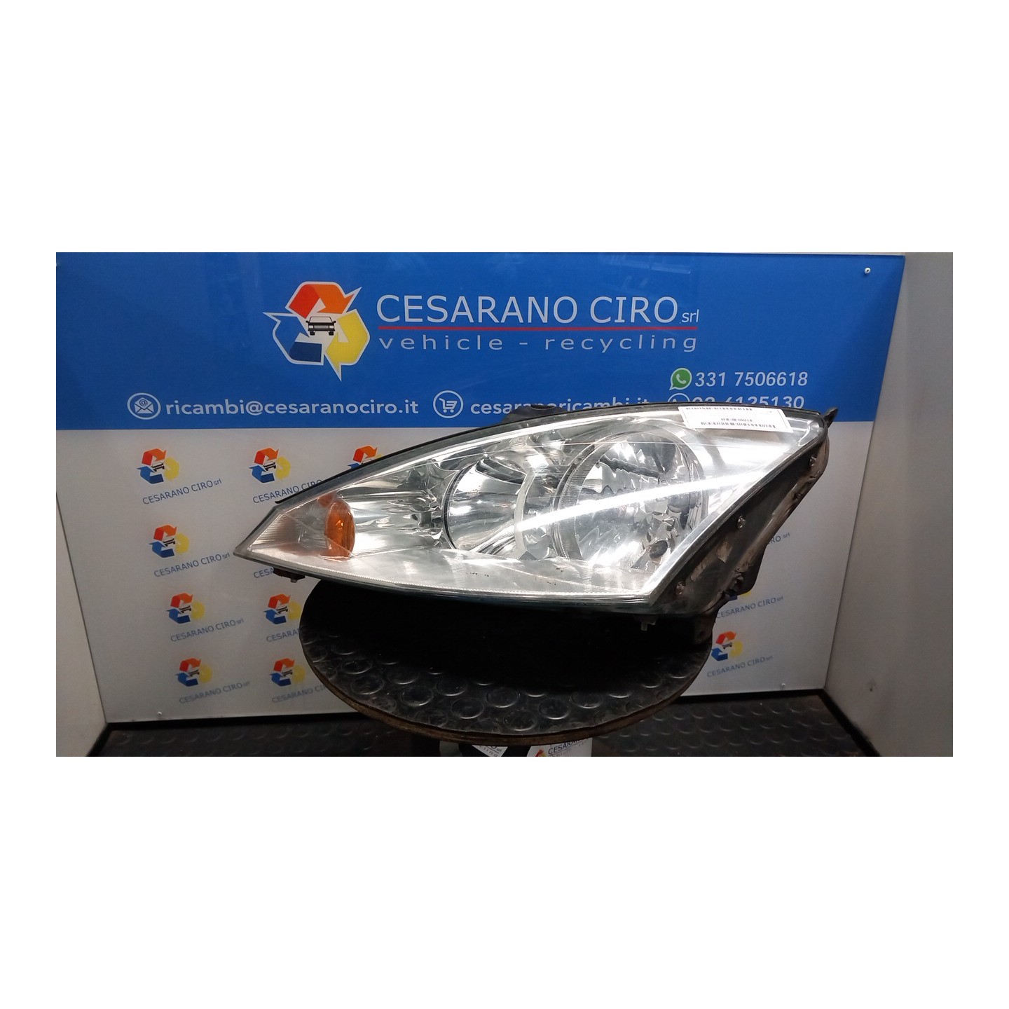 PROIETTORE SX. 017 FORD FOCUS (CAK) (10/01-04/05) F9DA 1343658