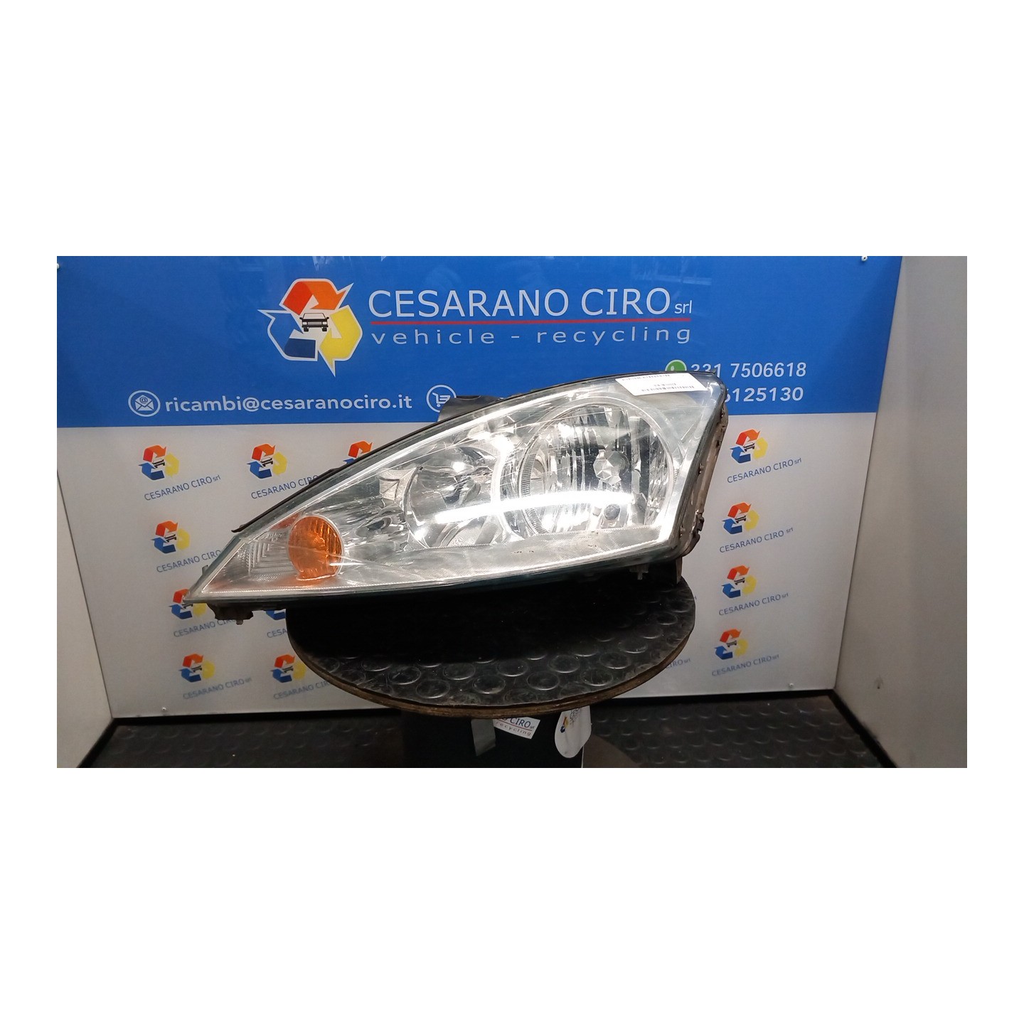 PROIETTORE SX. 017 FORD FOCUS (CAK) (10/01-04/05) F9DA 1343658