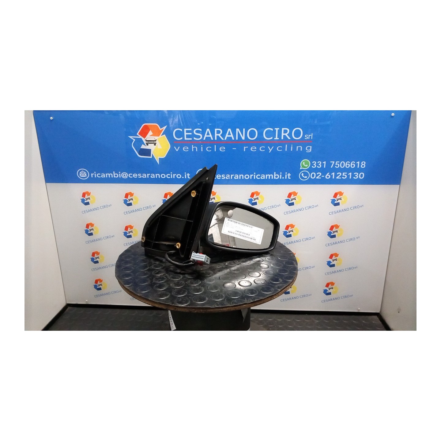 RETROVISORE EST. TERMICO REGOLAZ. ELETTR. DX. 011 FIAT STILO (2C) (09/01-11/03) 182B6000 735306545