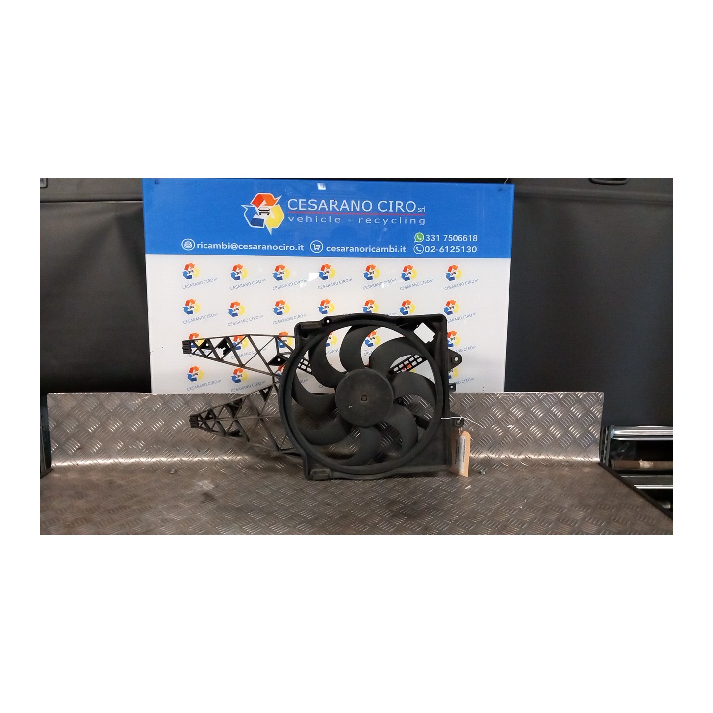 CONVOGLIATORE ARIA C/ELETTROVENTOLA A/C 025 FIAT GRANDE PUNTO (2Y) (06/05-12/08 199A2000 55703902