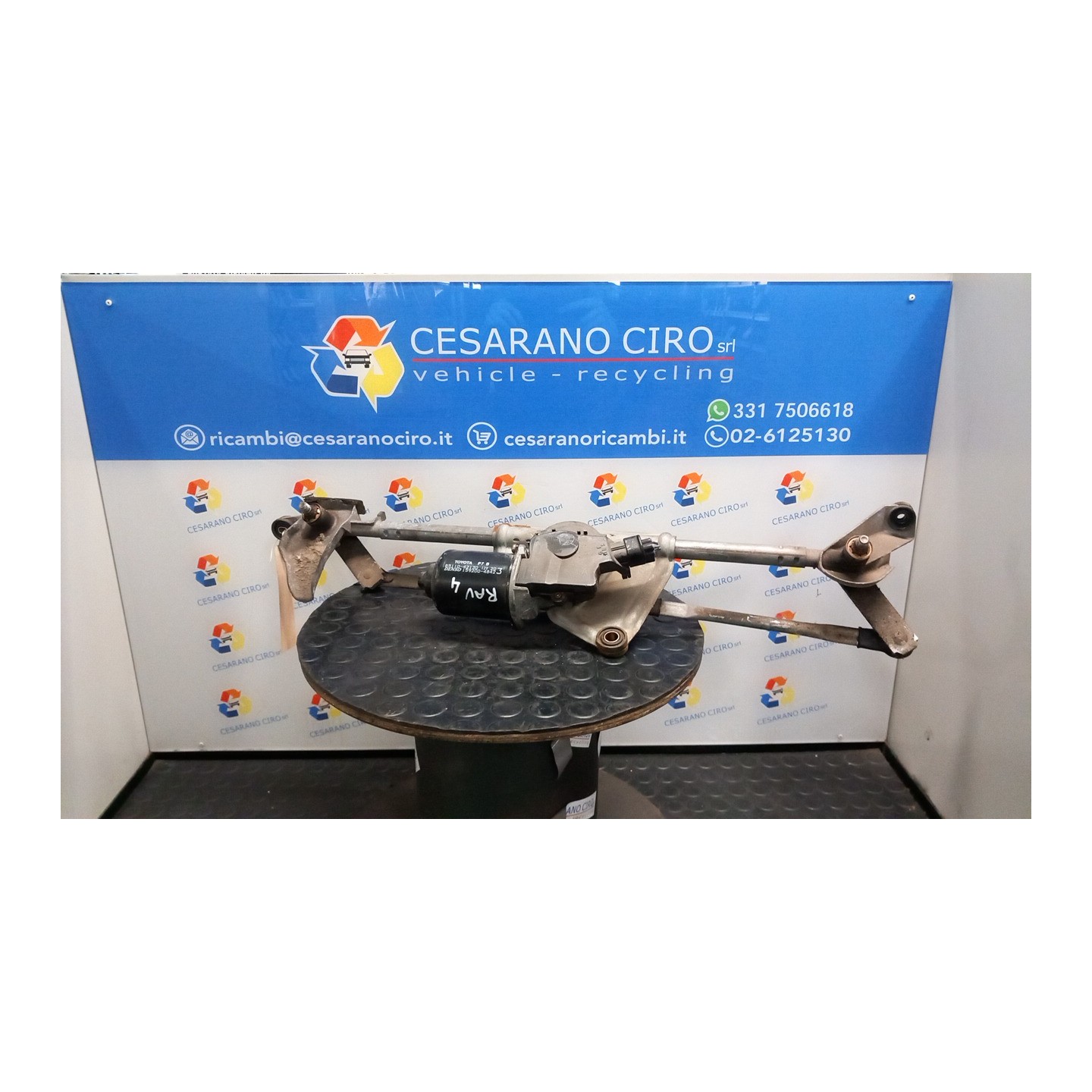 MOTORINO TERGIPARABREZZA 039 TOYOTA RAV 4 2A SERIE (09/00-01/06) 1CDFTV 8511042130
