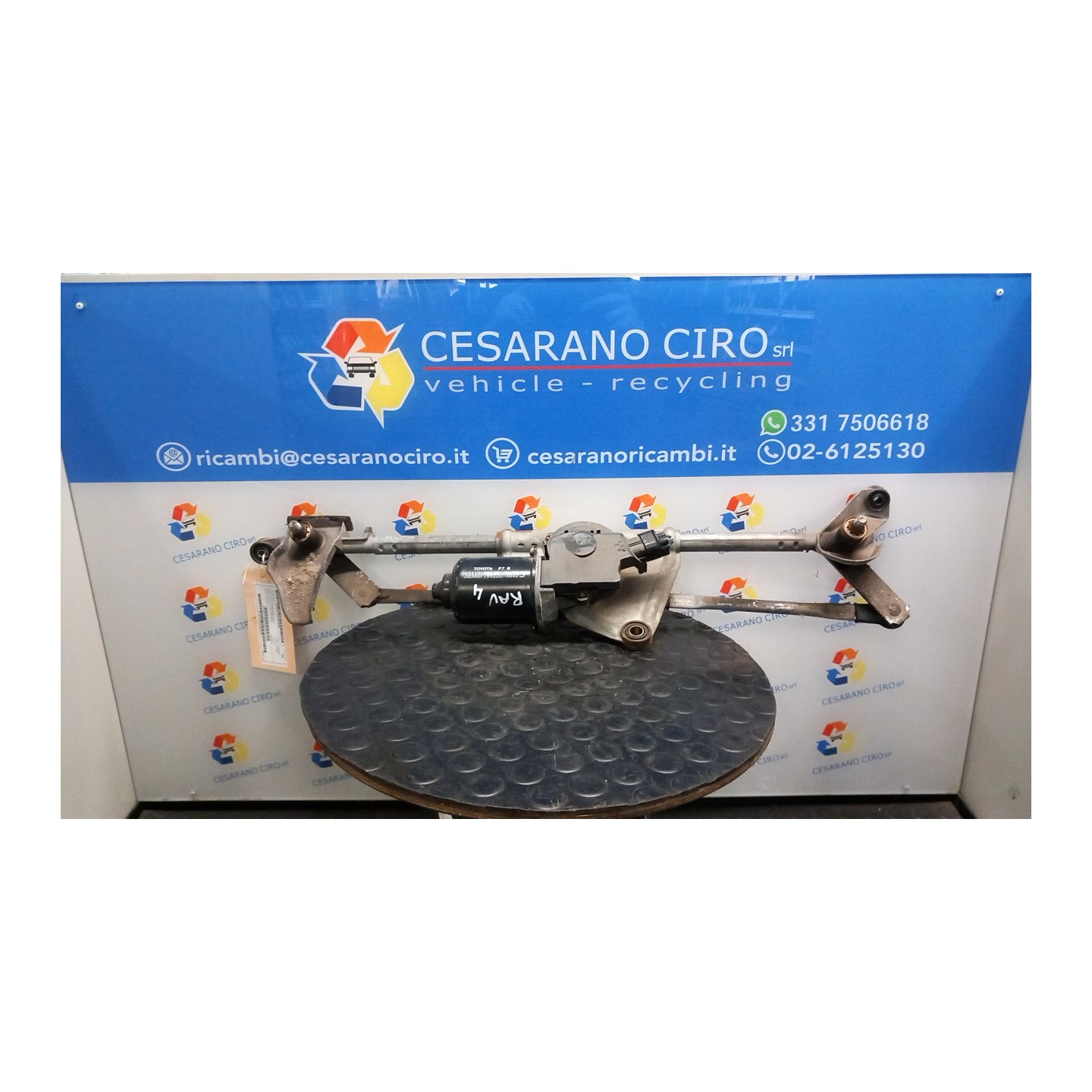 MOTORINO TERGIPARABREZZA 039 TOYOTA RAV 4 2A SERIE (09/00-01/06) 1CDFTV 8511042130