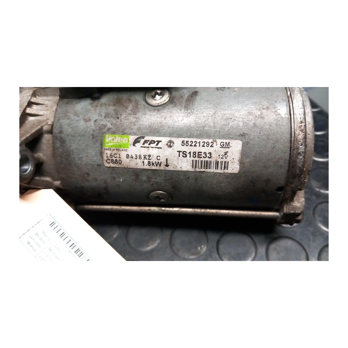 MOTORINO AVVIAMENTO 051 OPEL MERIVA (S10) (04/10-) A13DTE 93191079