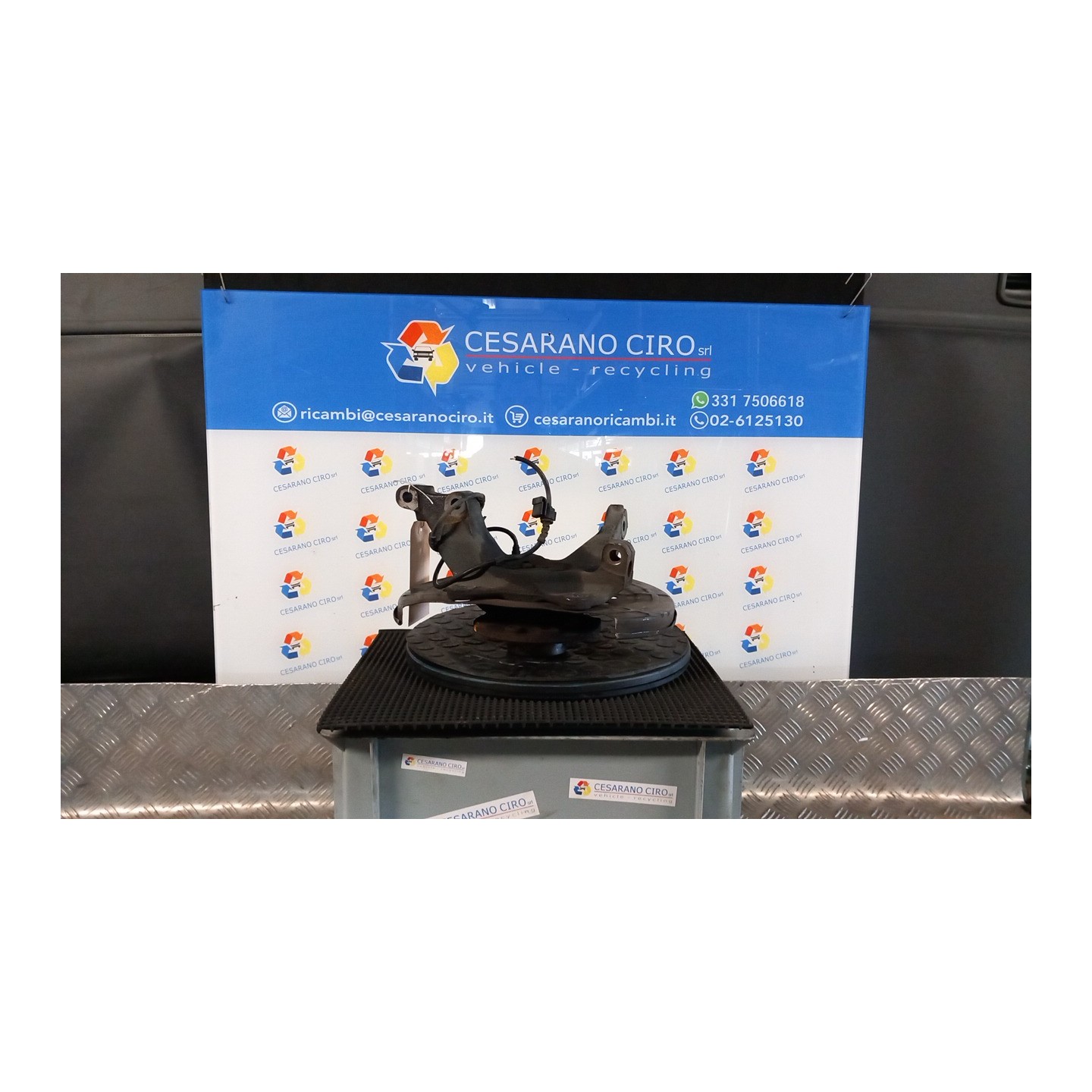 MONTANTE SOSP. ANT. DX. 054 OPEL MERIVA (S10) (04/10-) A13DTE 93184612