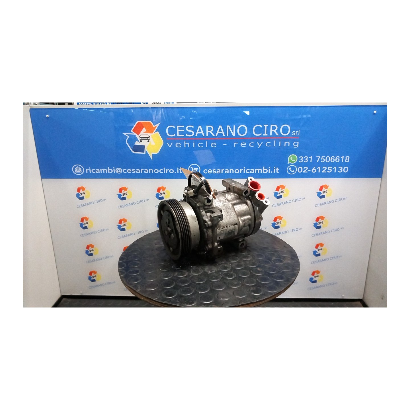 COMPRESSORE A/C 060 DACIA LOGAN (11/05-10/08) K7JA7 8200603434