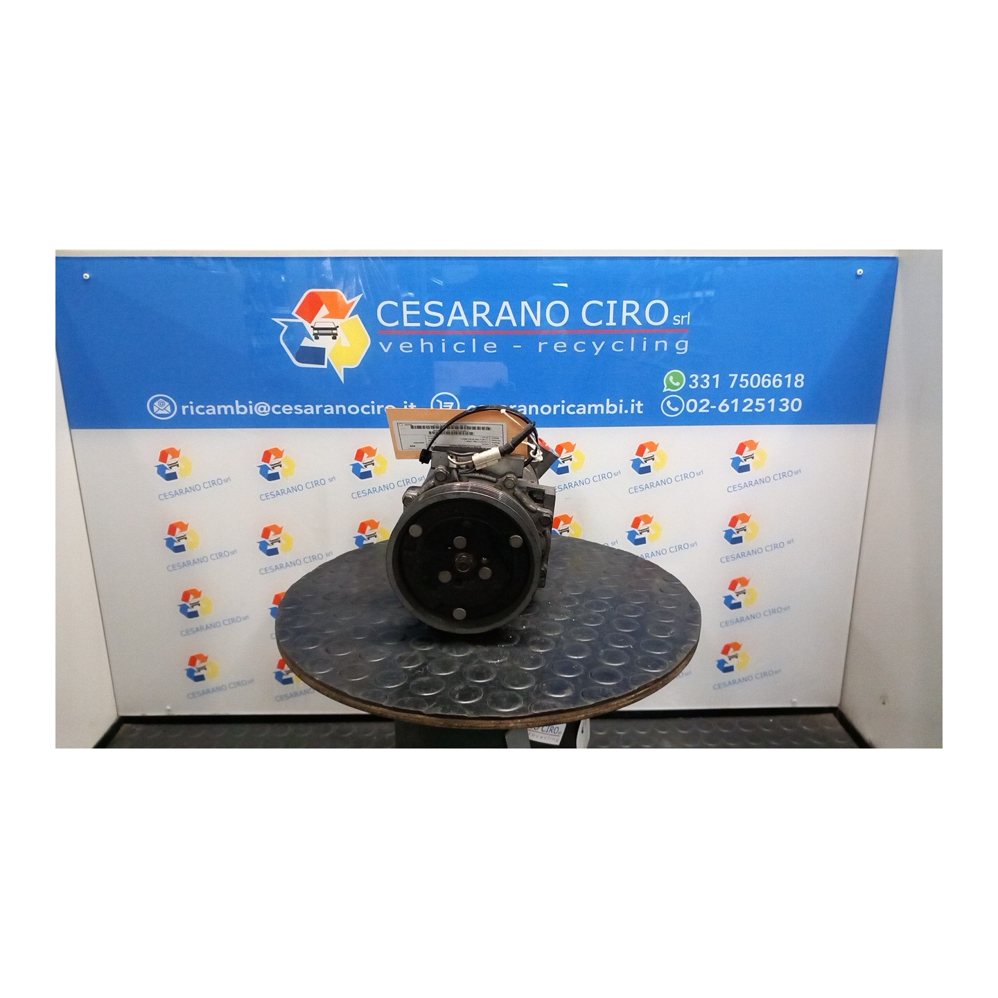 COMPRESSORE A/C 060 DACIA LOGAN (11/05-10/08) K7JA7 8200603434