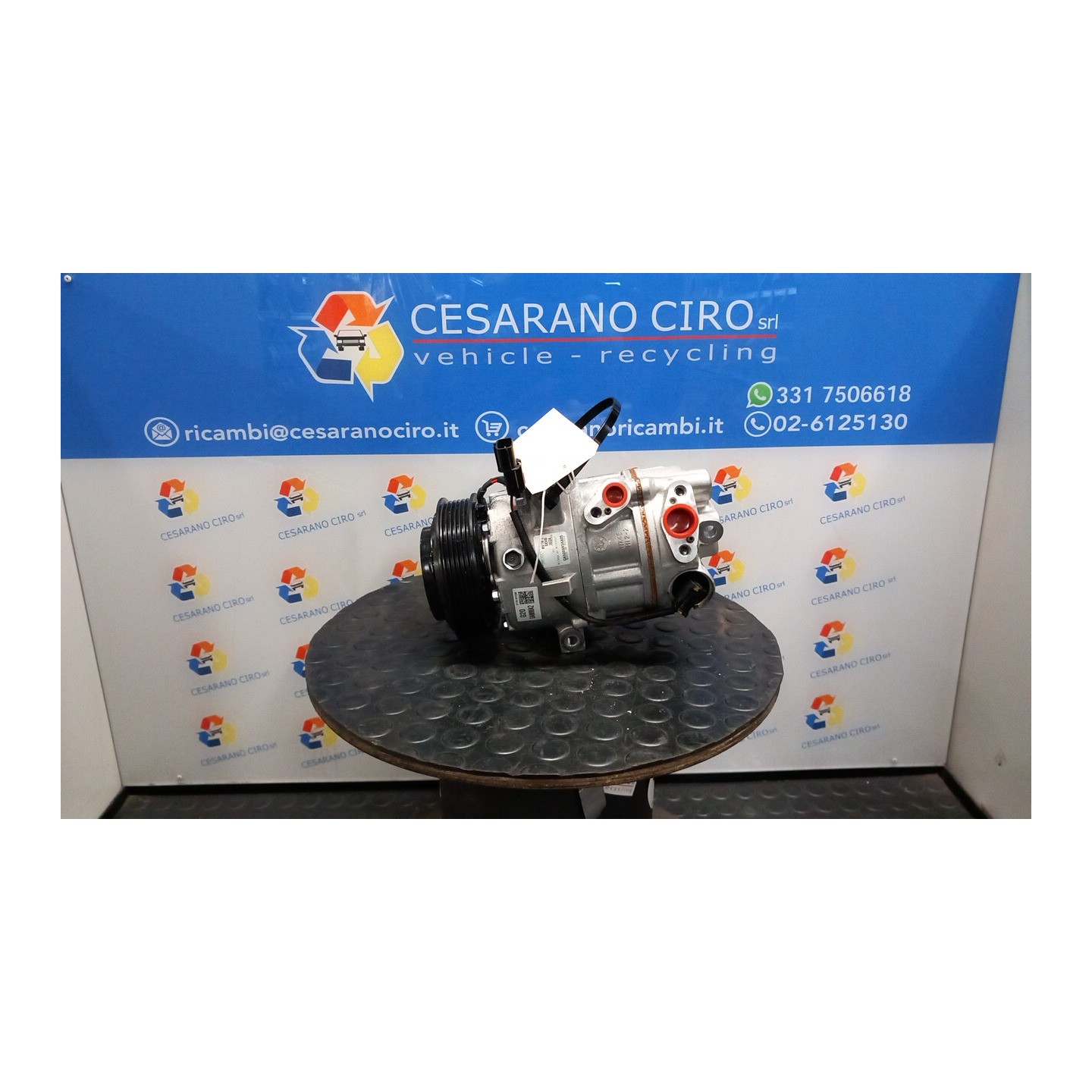 COMPRESSORE A/C 020 KIA SPORTAGE 5A SERIE (12/21-) G4FP 97701N7250