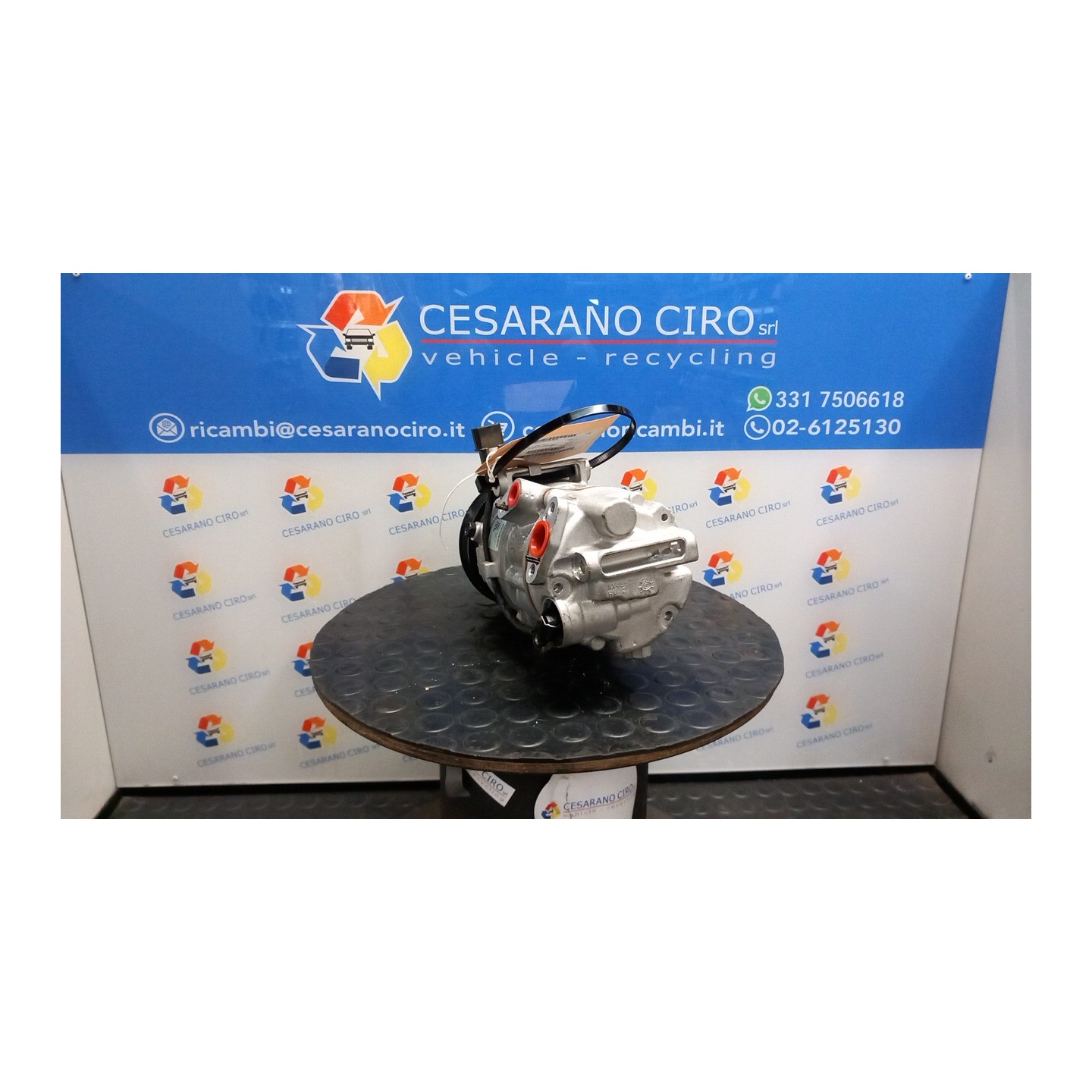 COMPRESSORE A/C 020 KIA SPORTAGE 5A SERIE (12/21-) G4FP 97701N7250