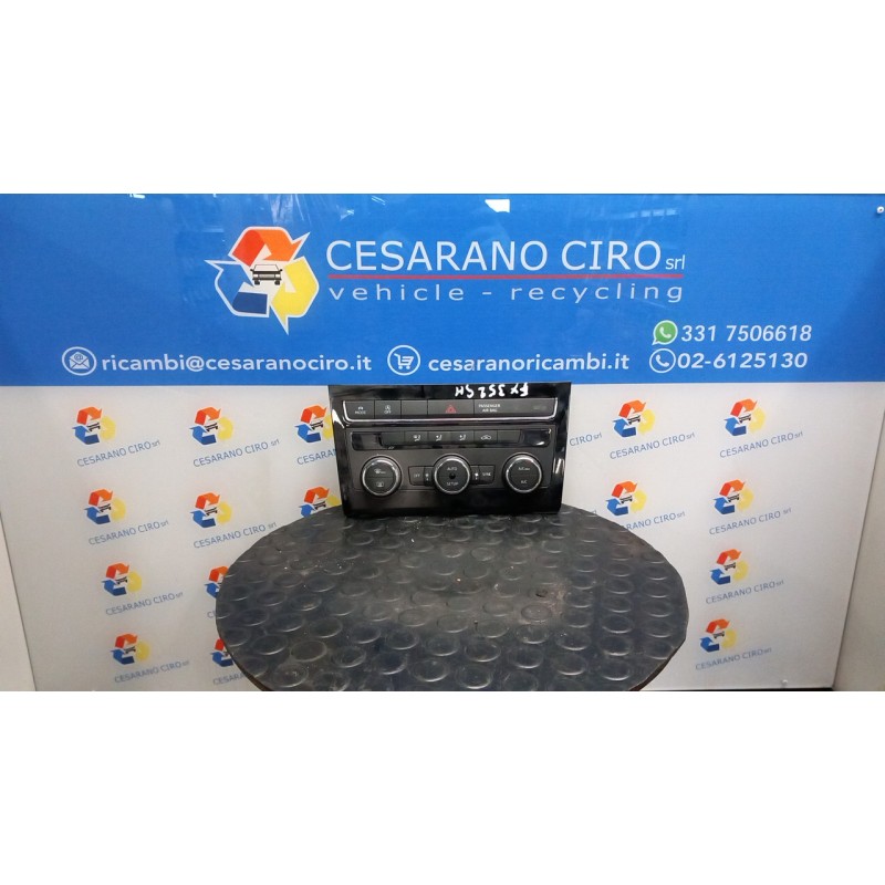 BLOCCO COMANDO CLIMATIZZAZIONE 054 SEAT LEON (11/16-12/20) DAC 5F0907184E1QB