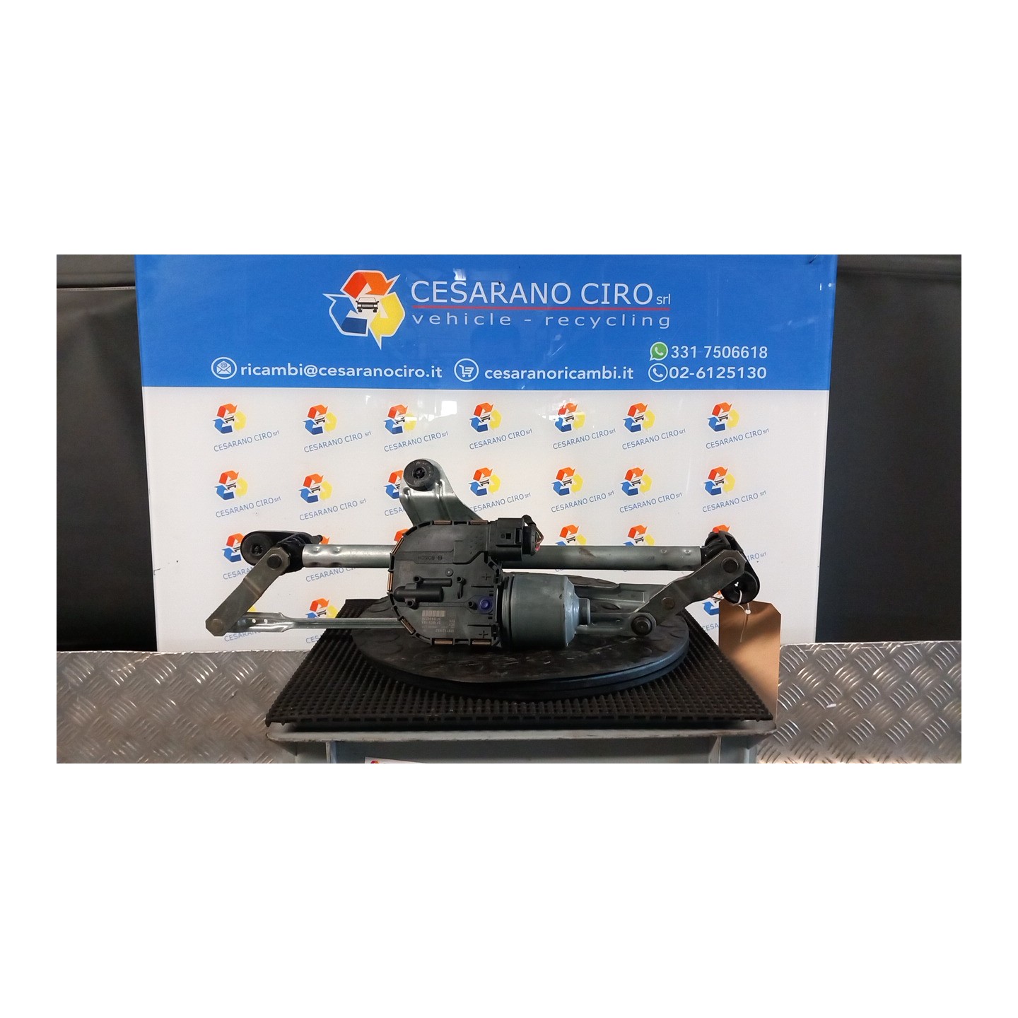 MECCANISMO TERGIPARABREZZA CON MOTORINO 066 SEAT LEON (11/16-12/20) DAC 5F1955023B