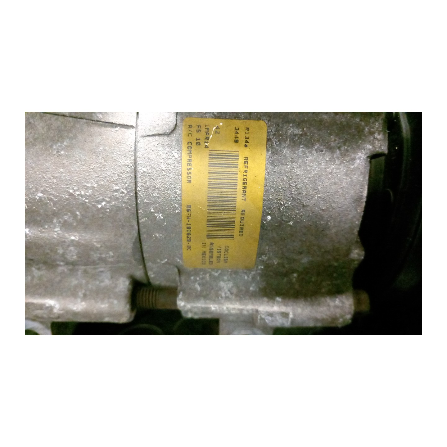 COMPRESSORE A/C 087 FORD FIESTA (DX) (09/99-02/02) DHF 1405815
