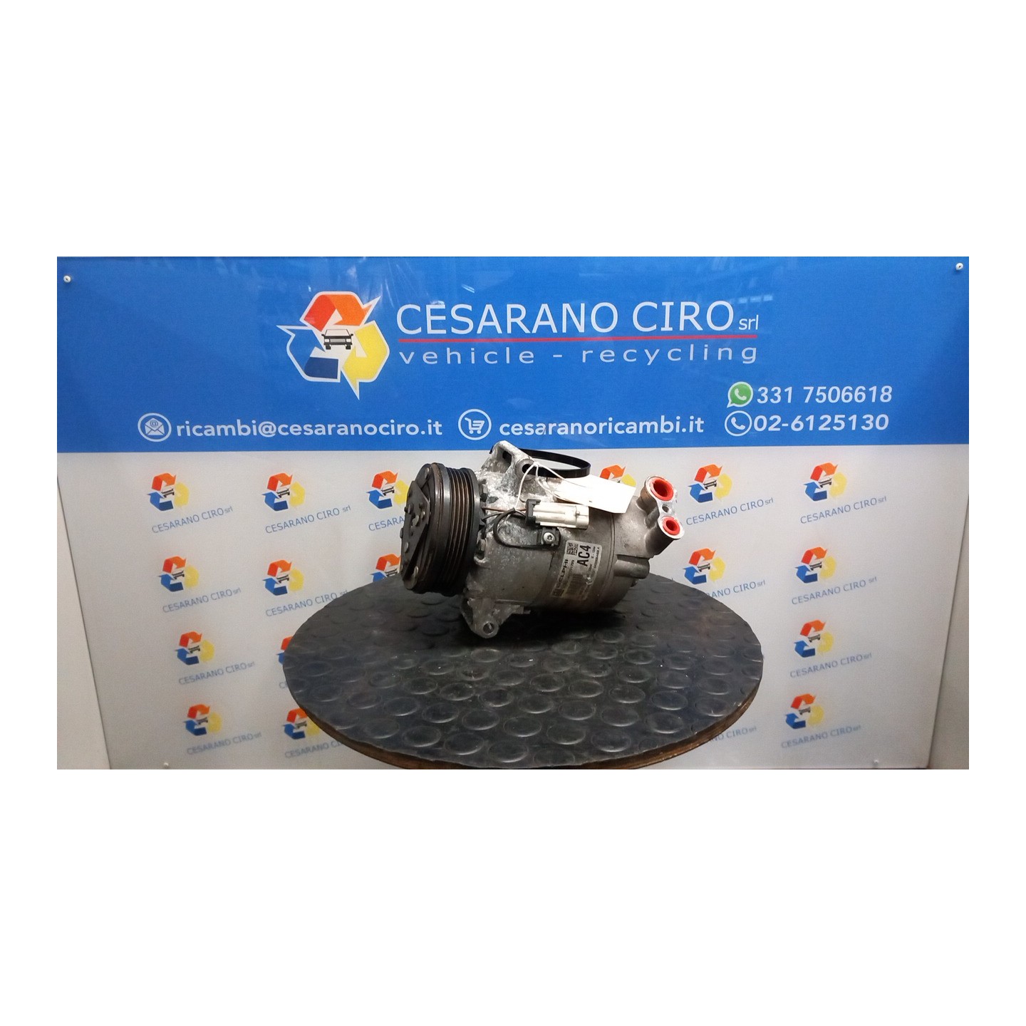 COMPRESSORE A/C 093 OPEL ZAFIRA (A05) (06/05-) Z16XNT 93196859
