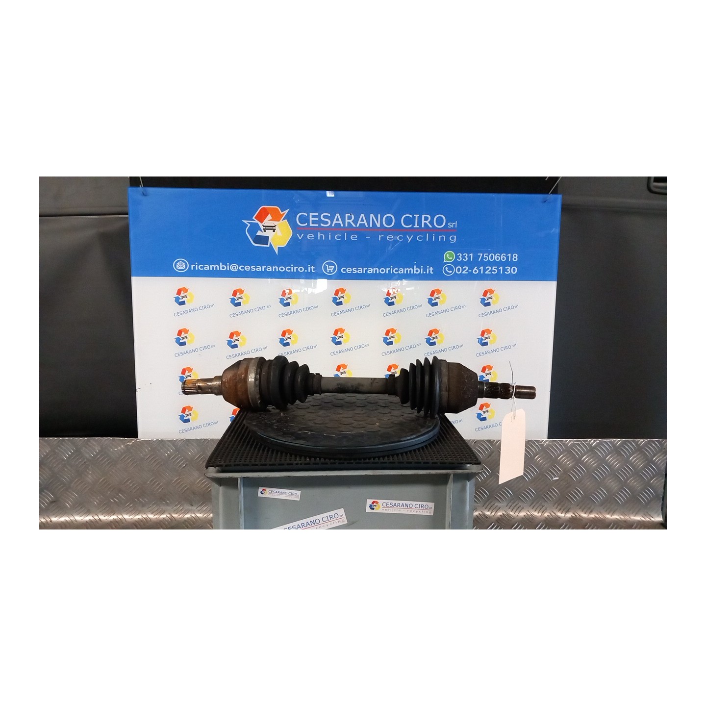 SEMIALBERO ANT. COMPL. SX. 096 OPEL ZAFIRA (A05) (06/05-) Z16XNT 13194250