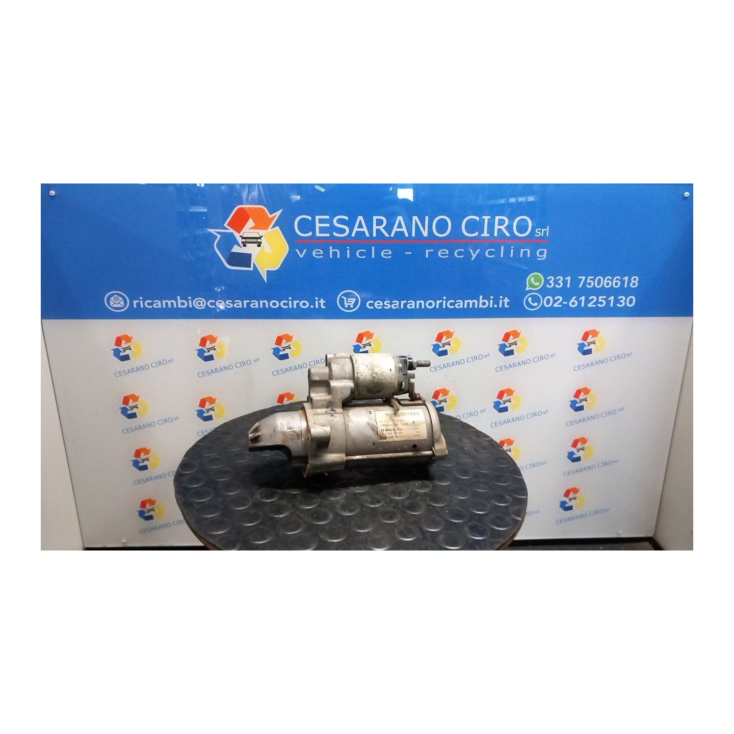 MOTORINO AVVIAMENTO 102 FIAT PANDA (4Q) (05/16-) 312B1000 51916170