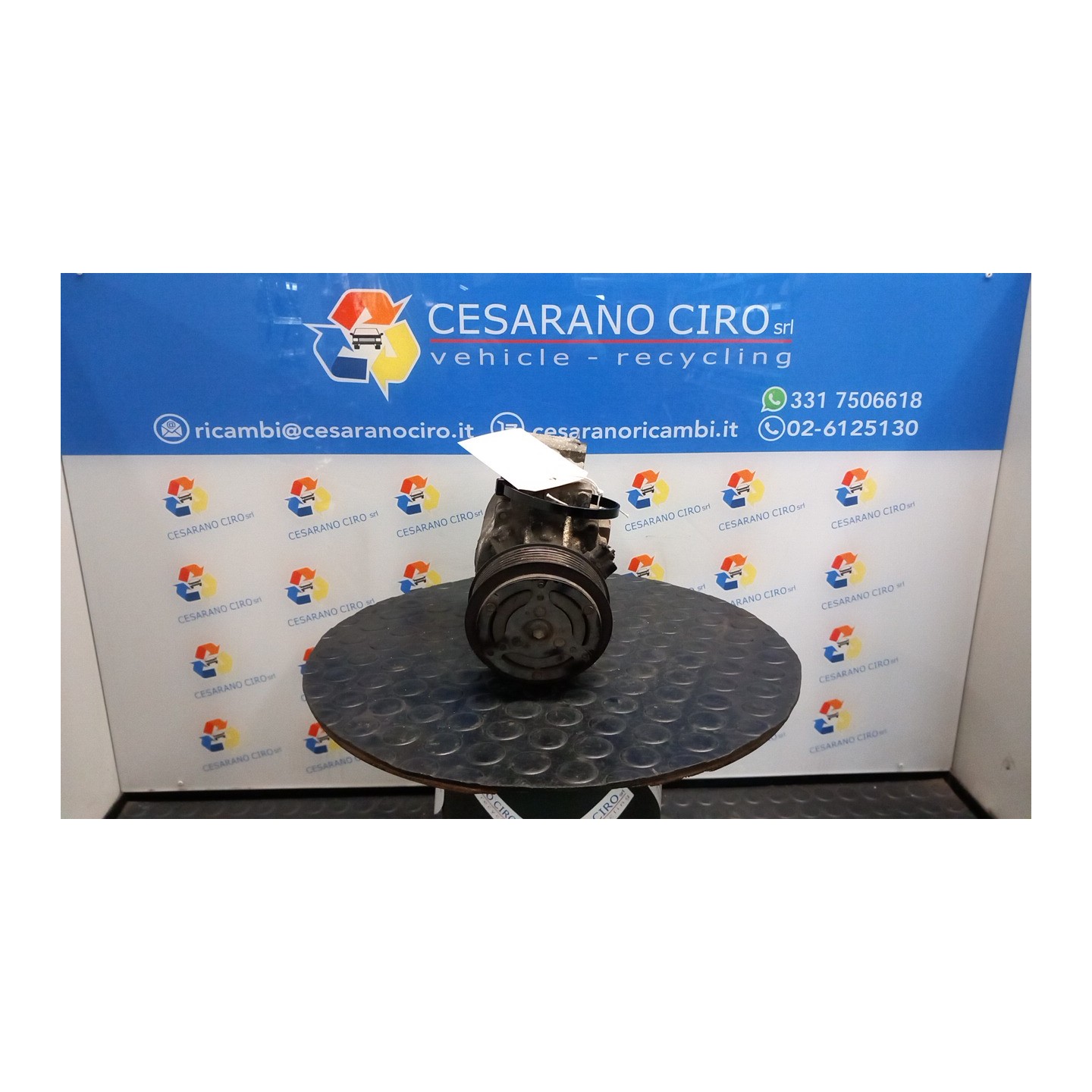 COMPRESSORE A/C 103 FIAT PANDA (4Q) (05/16-) 312B1000 52060460