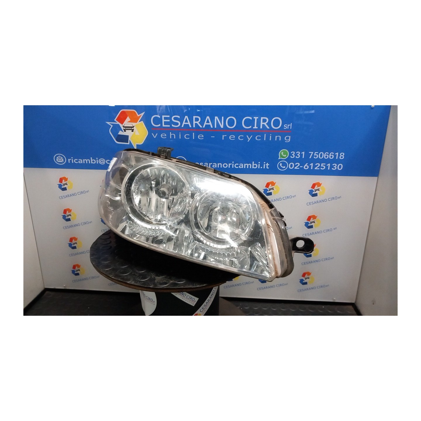 PROIETTORE DX. 110 FIAT PUNTO CLASSIC (2U) (01/07-12/1 188A4000 51760025