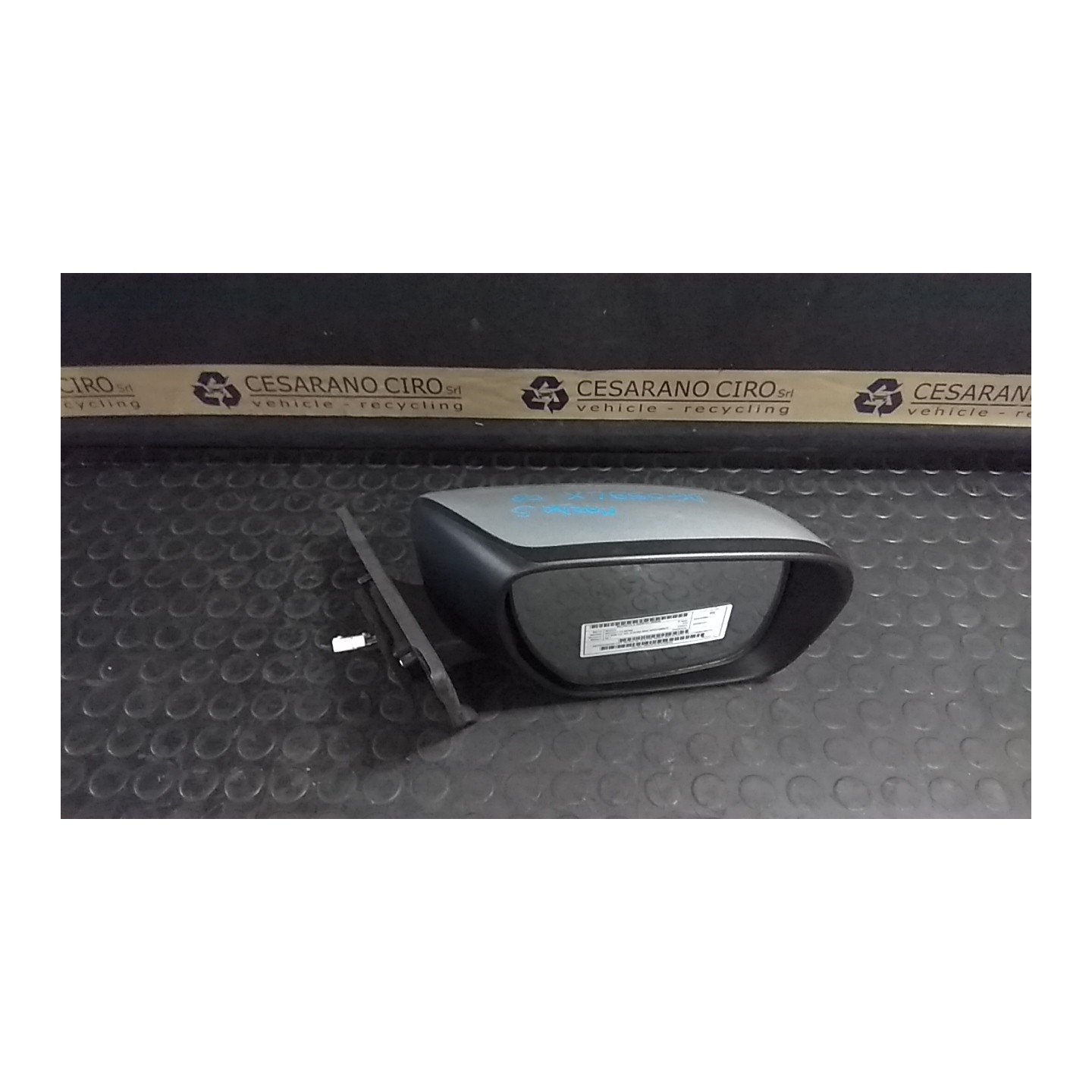RETROVISORE EST. REGOLAZ. ELETTR. NERO, RISCALDATO DX. 040 MAZDA MAZDA 5 1A SERIE (07/05-10/10 RF CC6569120CPZ
