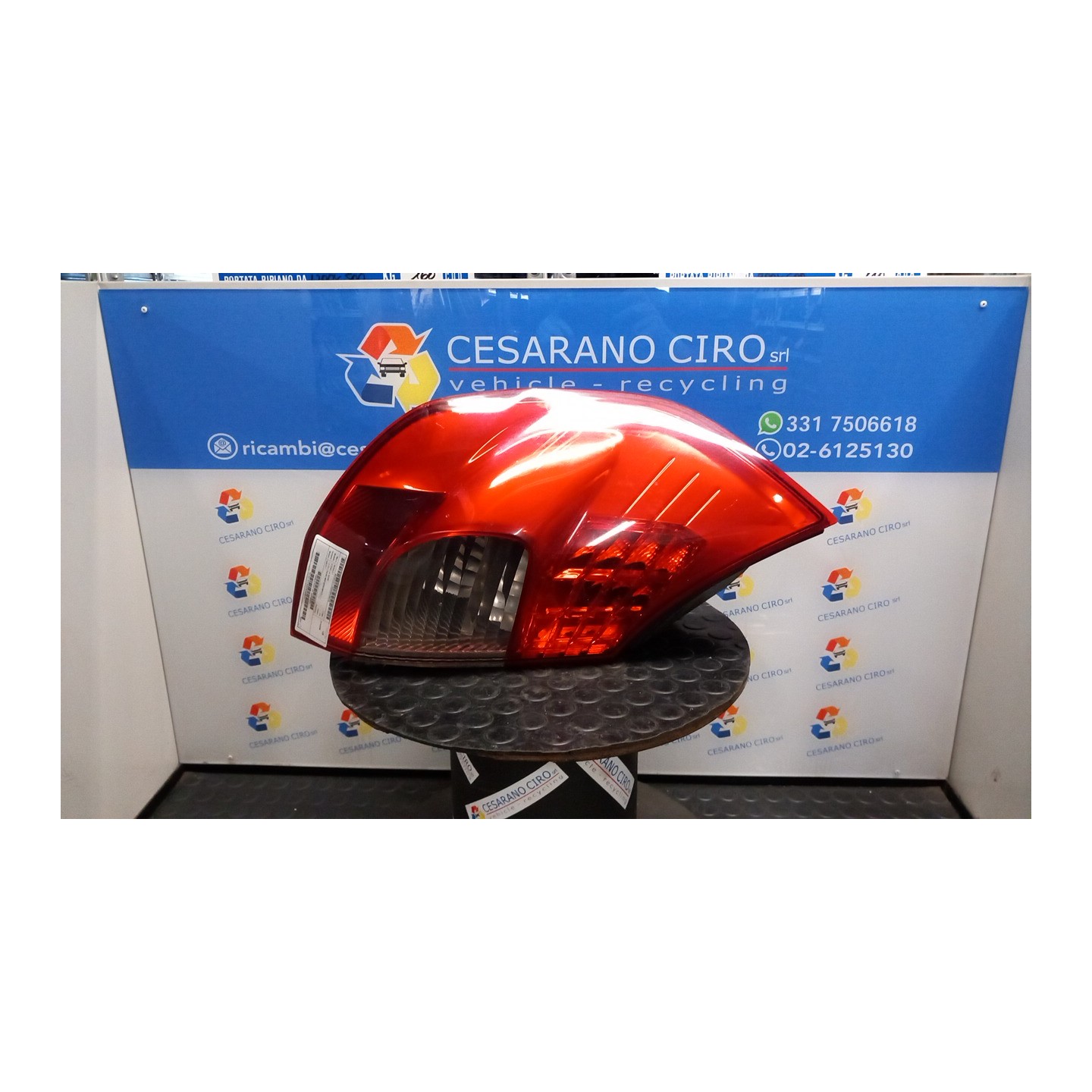 FANALE POST. SX. 116 RENAULT SCENIC 2A SERIE (06/03-08/09) K9KP7 8200493374
