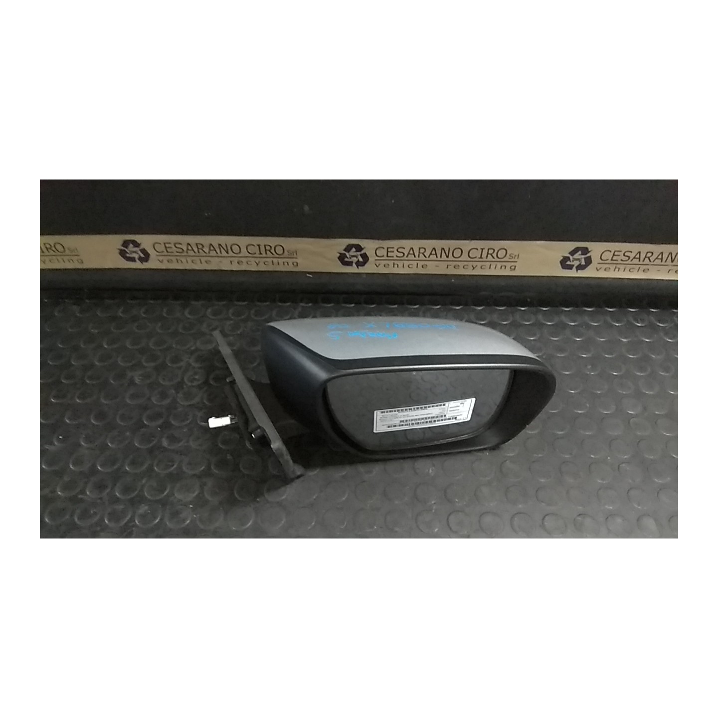 RETROVISORE EST. REGOLAZ. ELETTR. NERO, RISCALDATO DX. 040 MAZDA MAZDA 5 1A SERIE (07/05-10/10 RF CC6569120CPZ