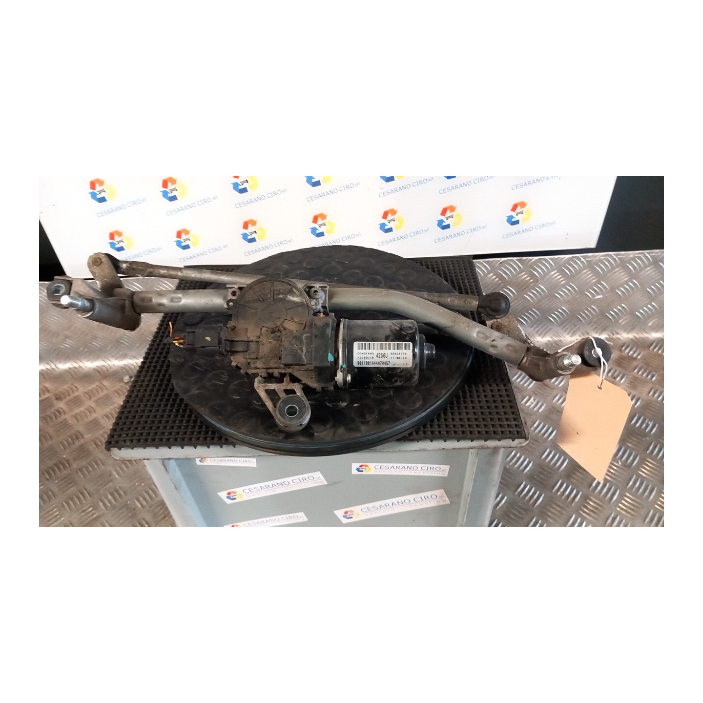 MECCANISMO TERGIPARABREZZA 119 CHEVROLET (DAEWOO) SPARK (M300) (01/10-12/15) B10D1 95228165