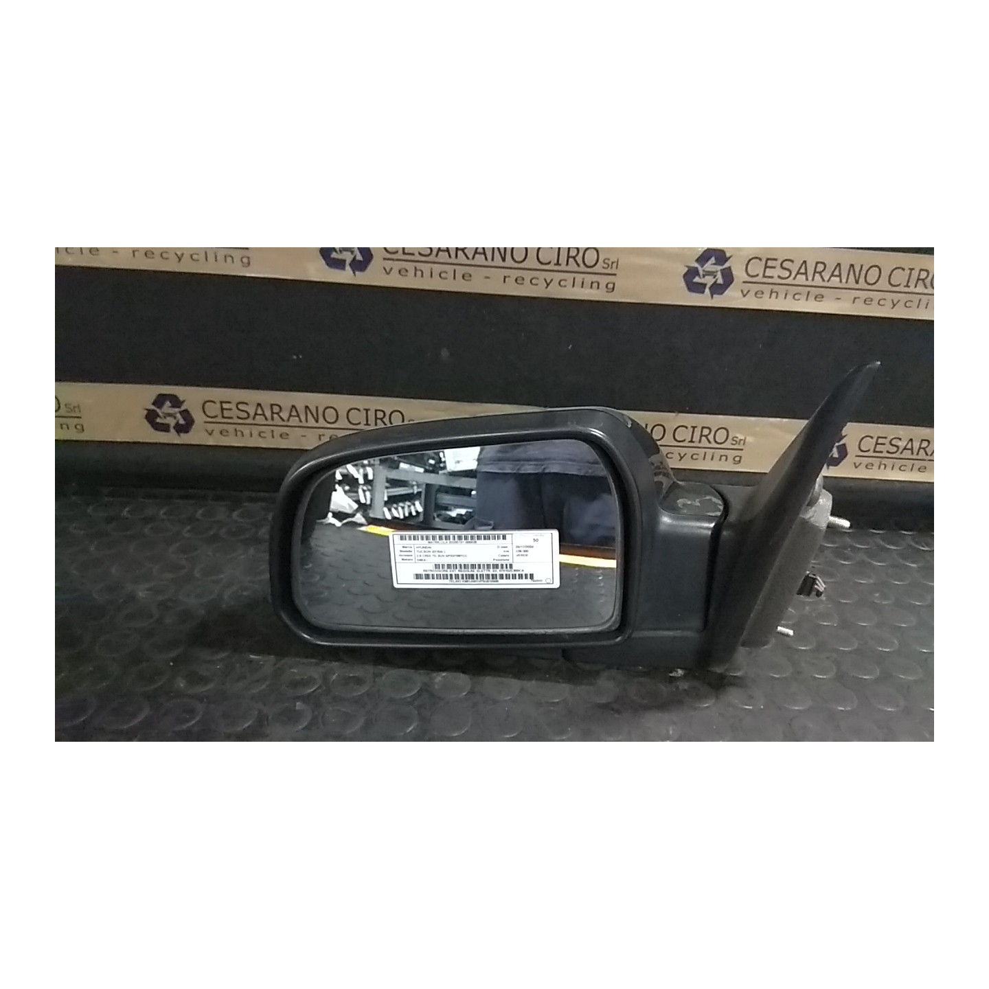 RETROVISORE EST. REGOLAZ. ELETTR. SX. 036 HYUNDAI TUCSON (07/04-) D4EA 876102E300CA