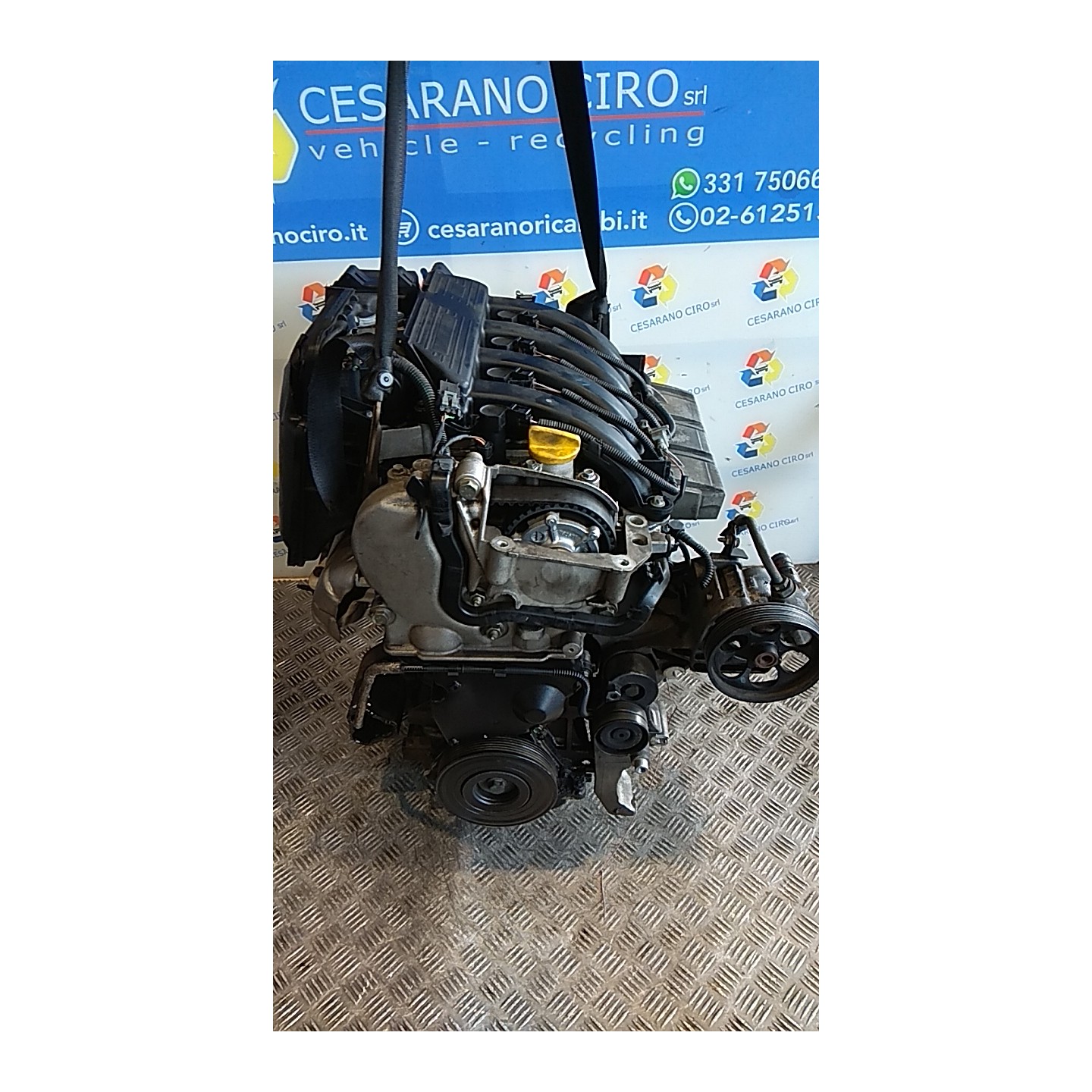 MOTORE COMPL. 148 RENAULT LAGUNA 2A SERIE (03/05-09/07) F4R77 NB1771019059014