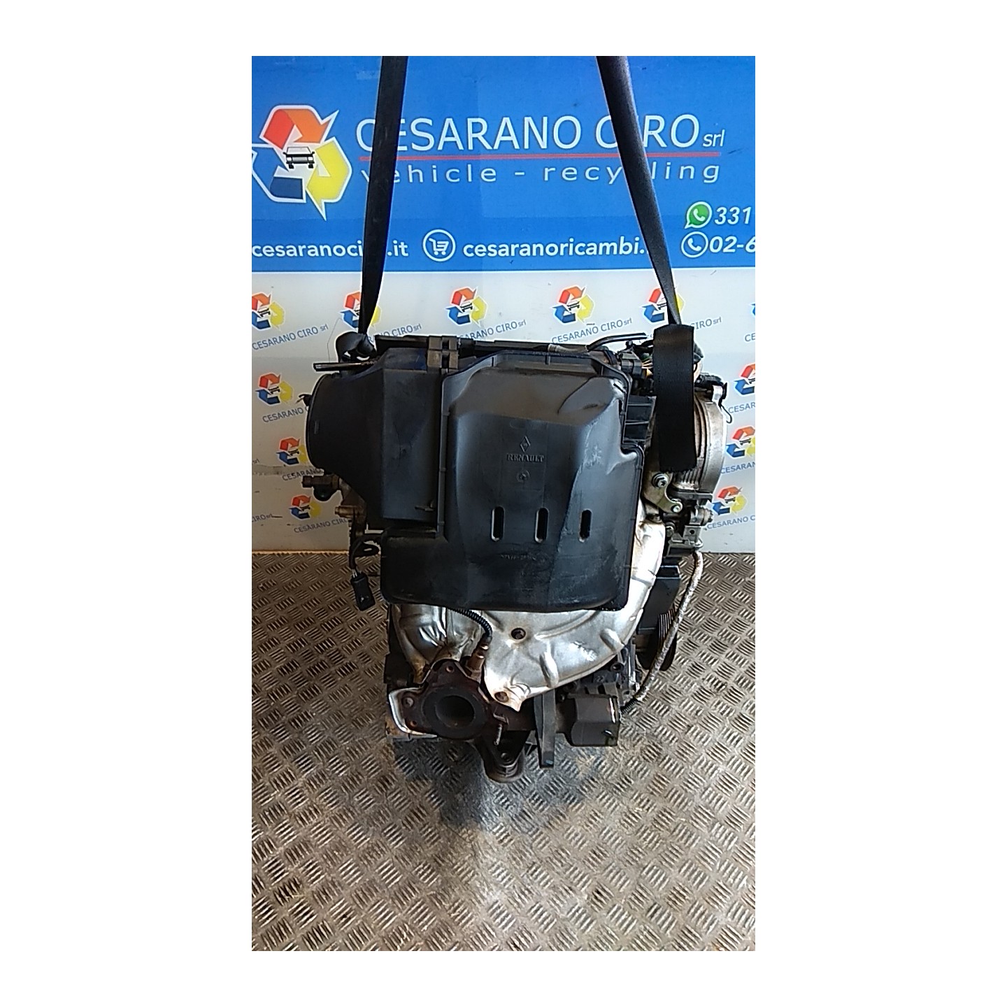 MOTORE COMPL. 148 RENAULT LAGUNA 2A SERIE (03/05-09/07) F4R77 NB1771019059014