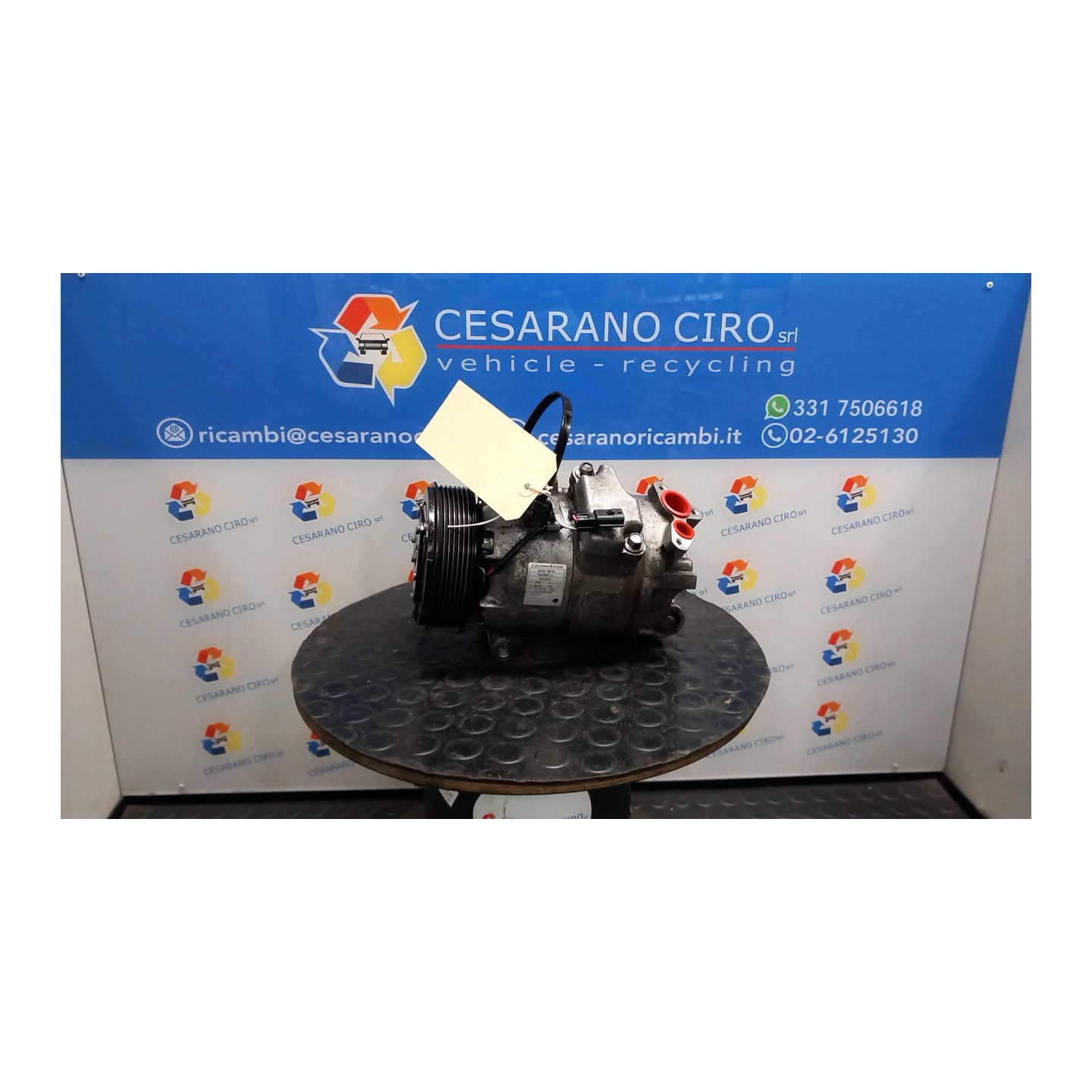 COMPRESSORE A/C 149 NISSAN QASHQAI (J10E/JJ10E) (02/07-12 M9R 92600JD74A