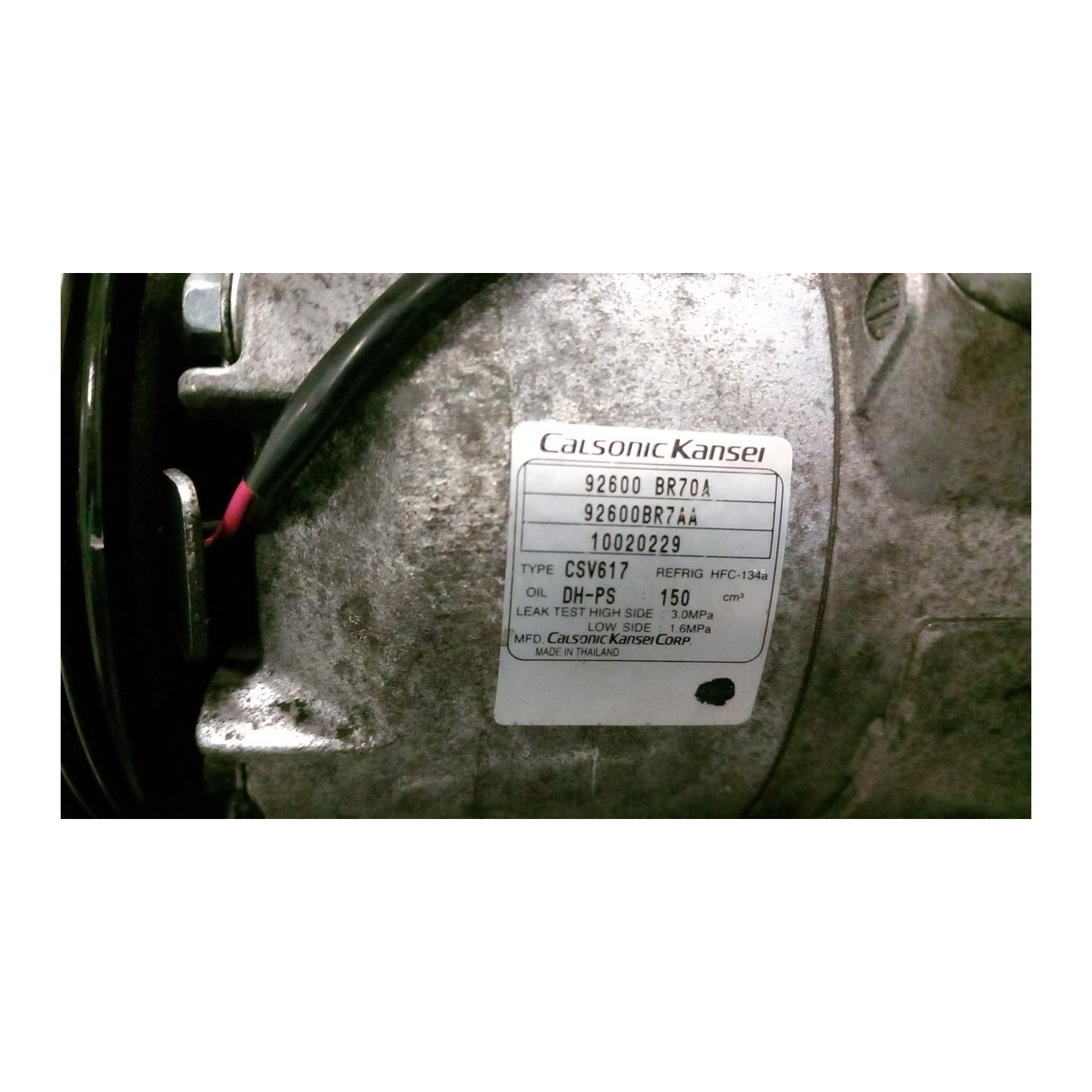 COMPRESSORE A/C 149 NISSAN QASHQAI (J10E/JJ10E) (02/07-12 M9R 92600JD74A