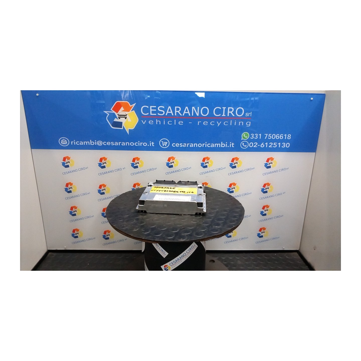 CENTRALINA INIEZIONE C/BOTTONE START ILLUMINATO 022 KIA SPORTAGE 5A SERIE (12/21-) G4FP 391352MFA0