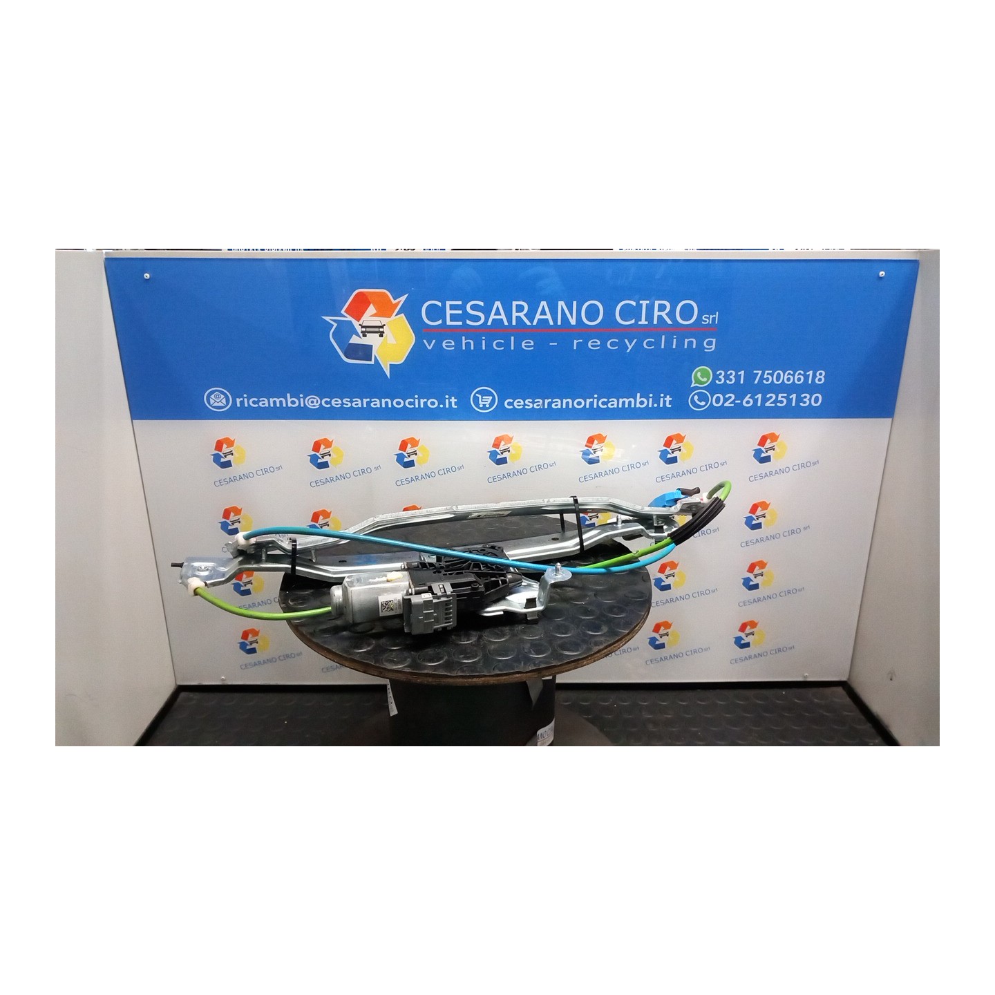 ALZACRISTALLO ELETTR. PORTA ANT. DX. 010 CITROEN C3 PICASSO (02/09-02/18) 9HX 9222FE