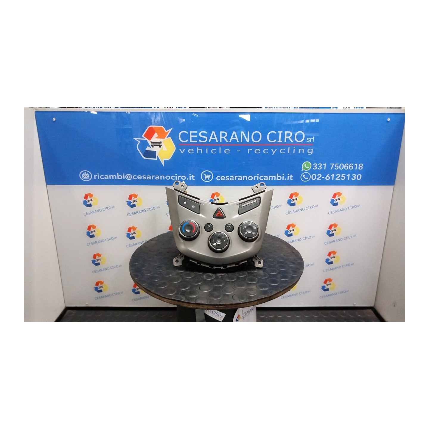 BLOCCO COMANDO CLIMATIZZAZIONE 016 CHEVROLET (DAEWOO) AVEO (T300) (05/11-) A12XER 95465996