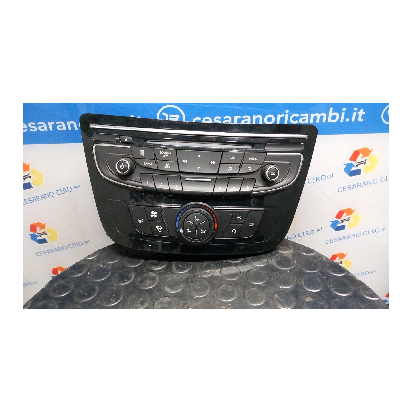BLOCCO COMANDO CLIMATIZZAZIONE C/REGOL. CLIMAT/TEMP 017 PEUGEOT 508 (09/10-11/14-) 9H05 6452Y0