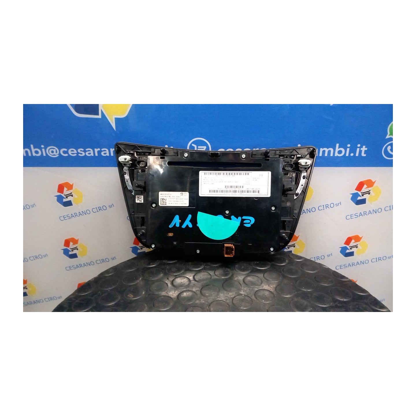 BLOCCO COMANDO CLIMATIZZAZIONE C/REGOL. CLIMAT/TEMP 017 PEUGEOT 508 (09/10-11/14-) 9H05 6452Y0