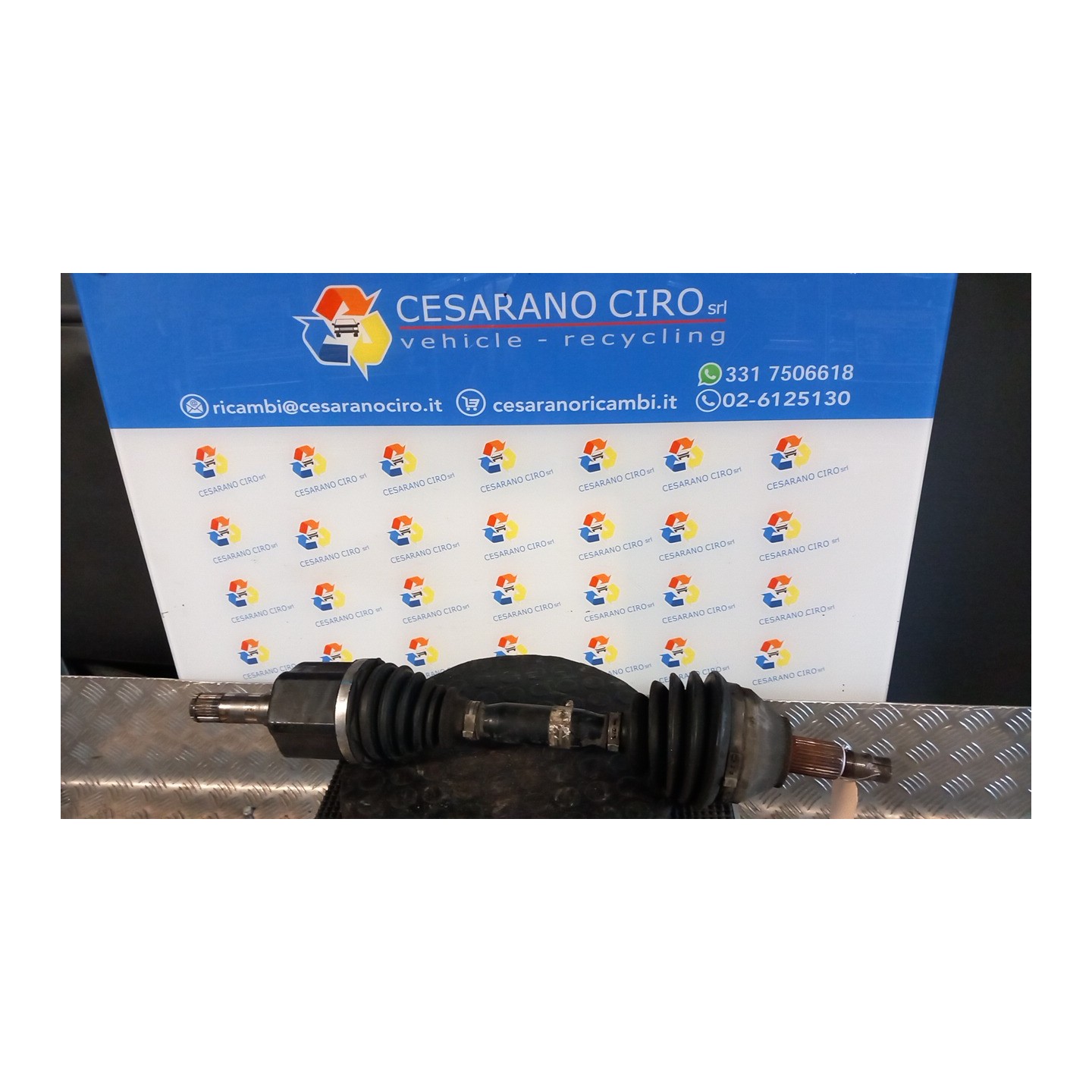 SEMIALBERO ANT. COMPL. SX. 035 ALFA ROMEO 159 (X3/X9) (07/05-06/13) 939B3000 50517143