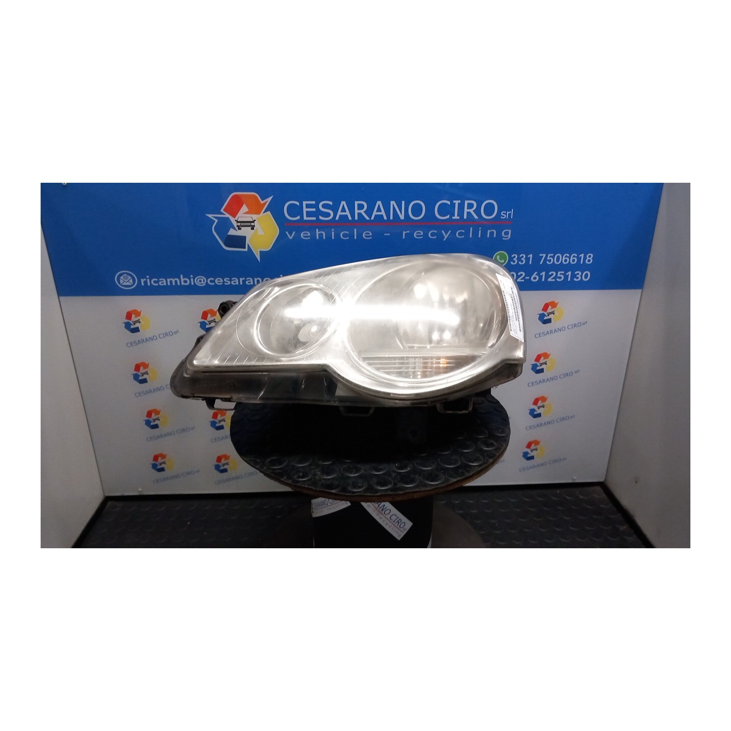 PROIETTORE VALEO SX. 072 VOLKSWAGEN POLO (9N) (04/05-) AXU 6Q1941007AT