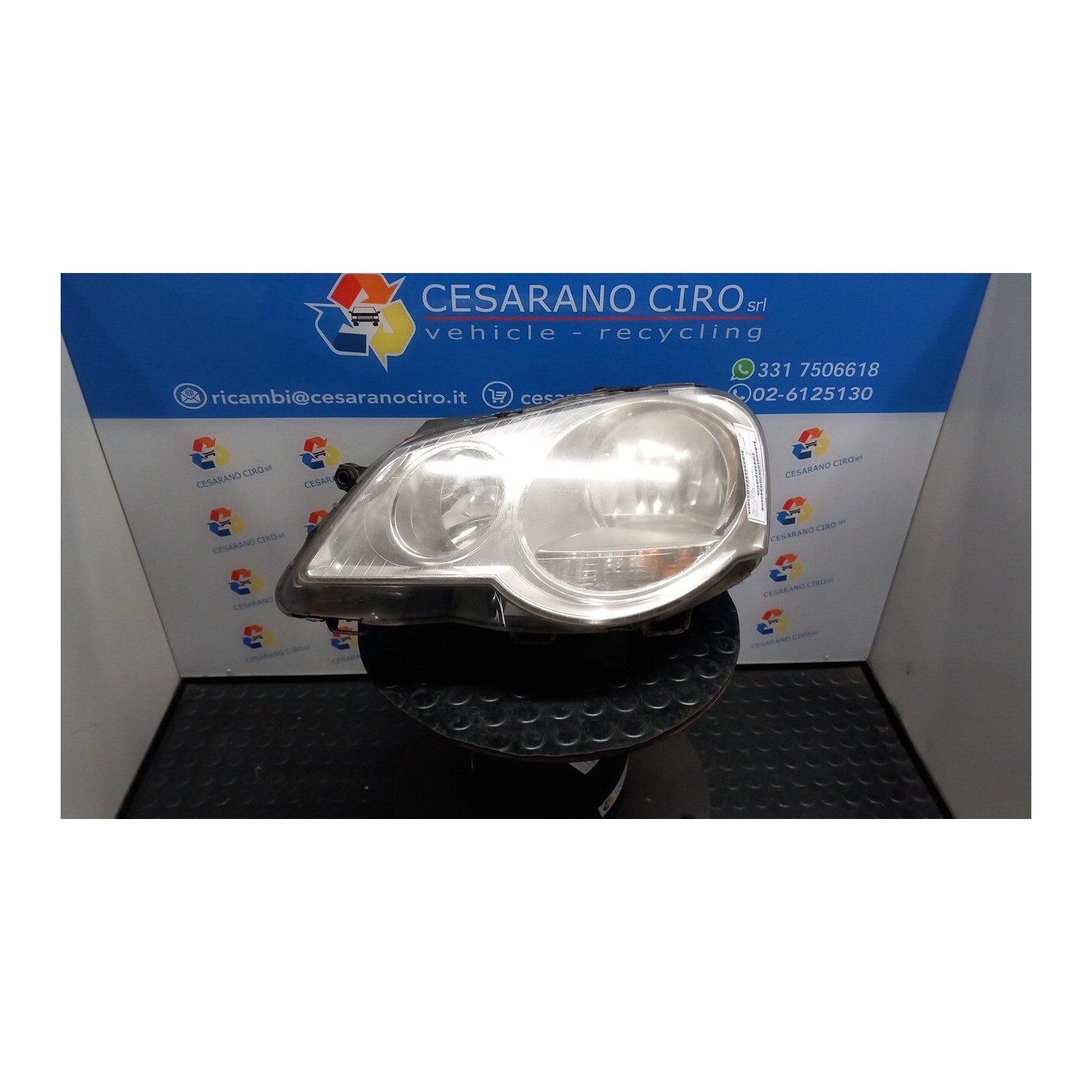 PROIETTORE VALEO SX. 072 VOLKSWAGEN POLO (9N) (04/05-) AXU 6Q1941007AT