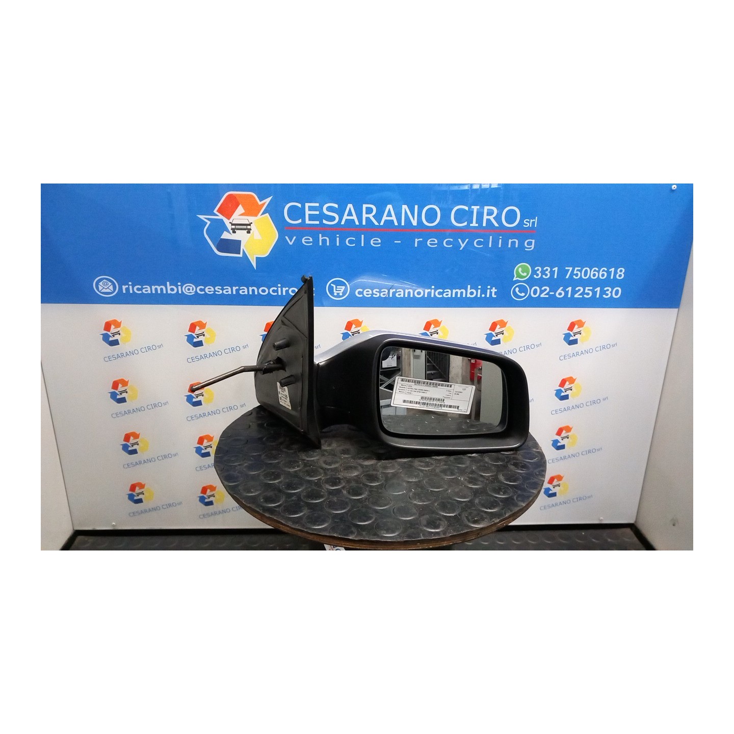 RETROVISORE EST. DX. 090 OPEL ASTRA (T98) (03/98-09/04) Z16XE 9142142