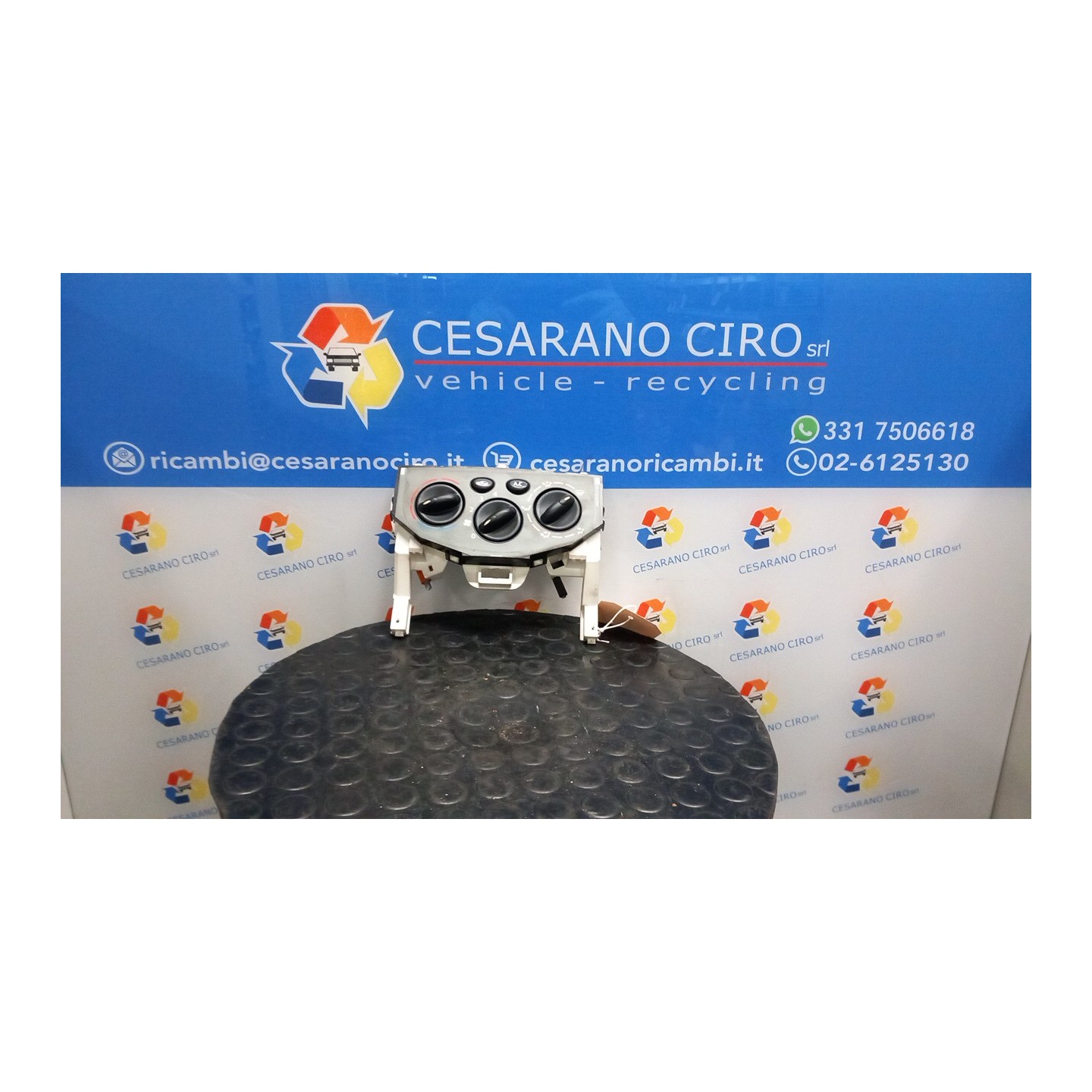 BLOCCO COMANDO CLIMATIZZAZIONE 013 RENAULT TRAFIC (09/06-04/10) G9UB6 7701050314