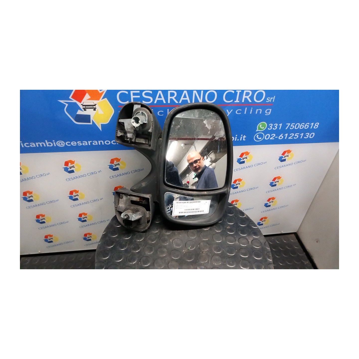 RETROVISORE EST. DX. 017 RENAULT TRAFIC (09/06-04/10) G9UB6 7701473243