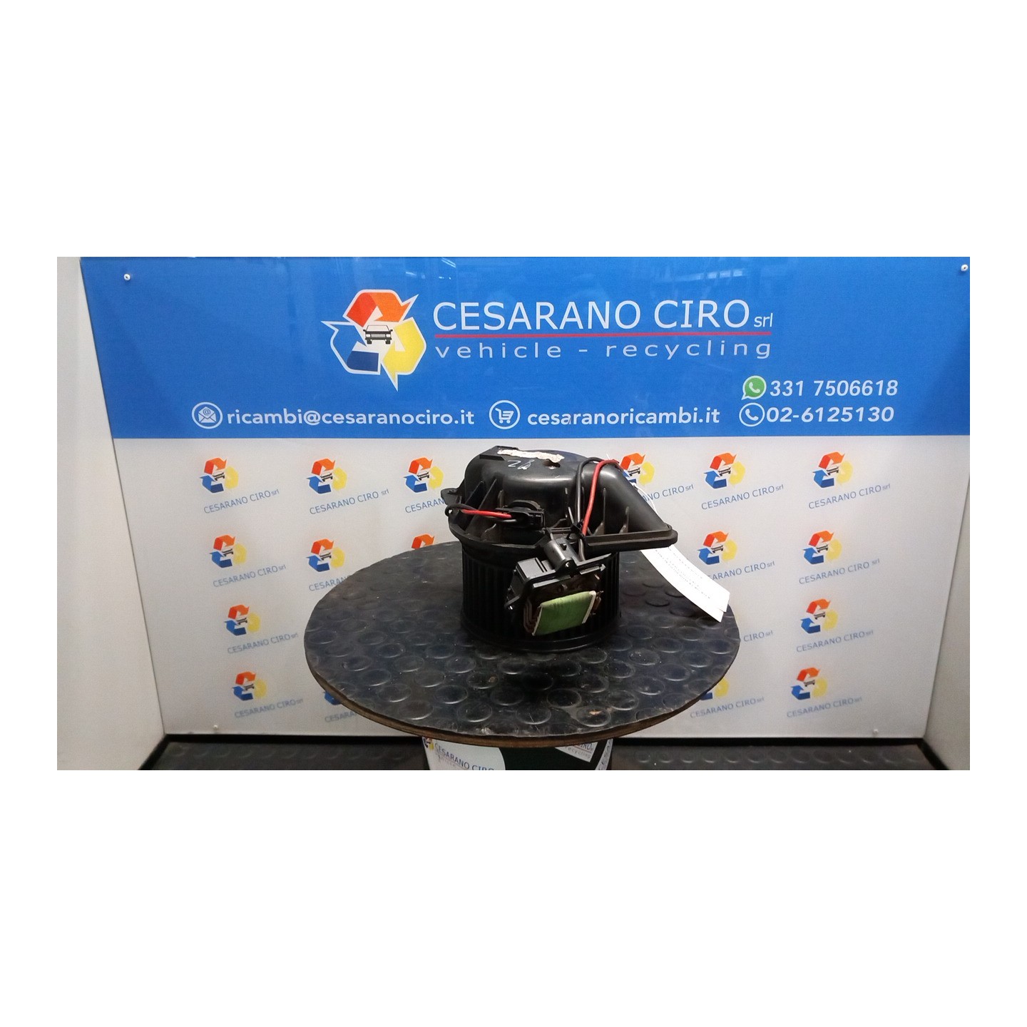 MOTORINO VENTILAZIONE ABITACOLO 019 RENAULT TRAFIC (09/06-04/10) G9UB6 7701208225