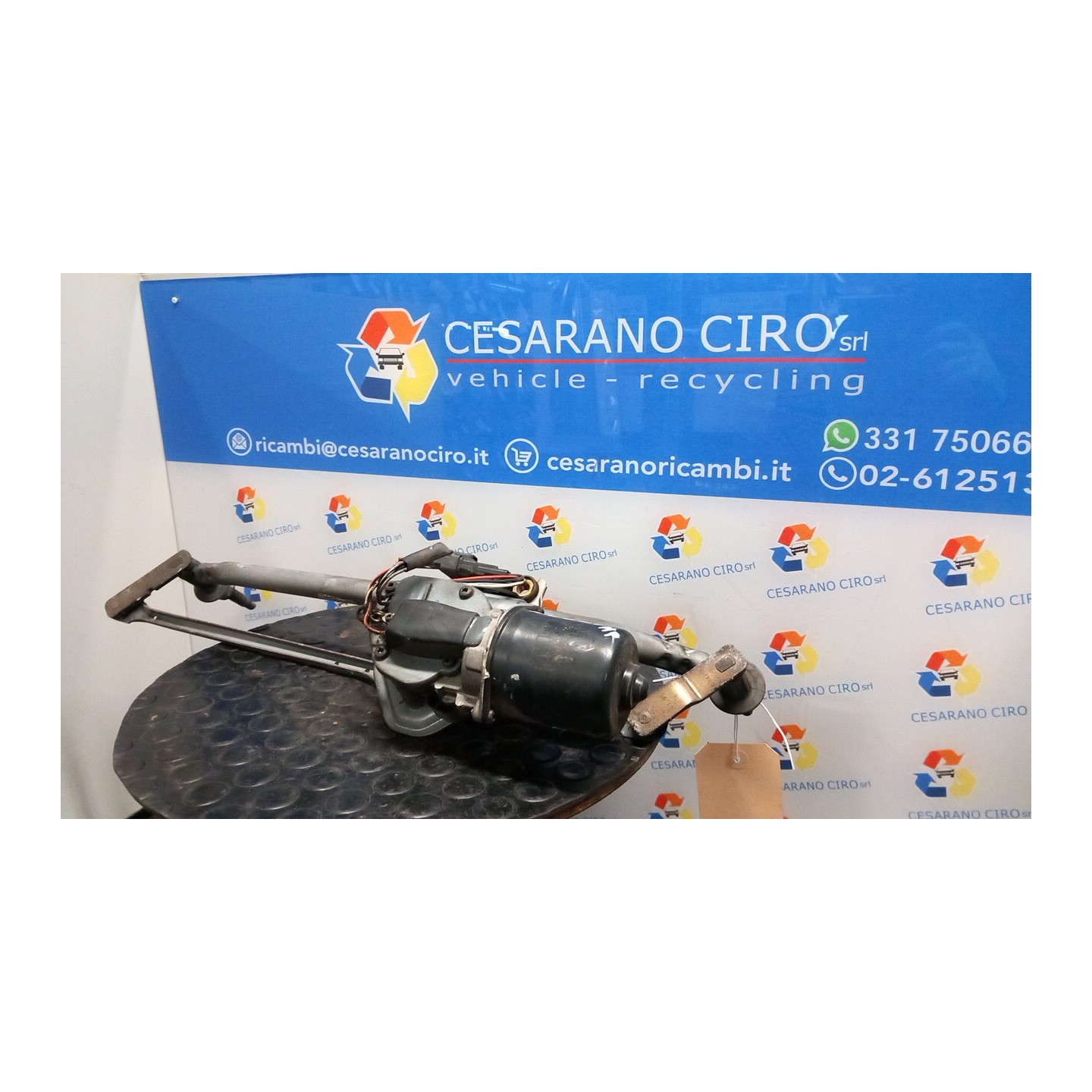 MECCANISMO TERGIPARABREZZA 024 RENAULT TRAFIC (09/06-04/10) G9UB6 7701055892