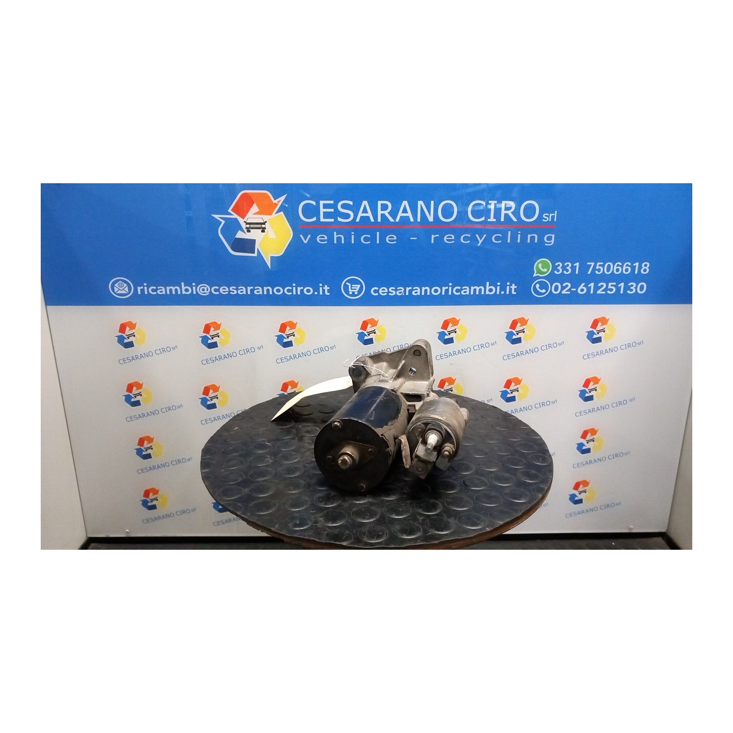 MOTORINO AVVIAMENTO BOSCH PUNZONATURA 0001106023 061 RENAULT LAGUNA 2A SERIE (03/05-09/07) F4R77 8200929534