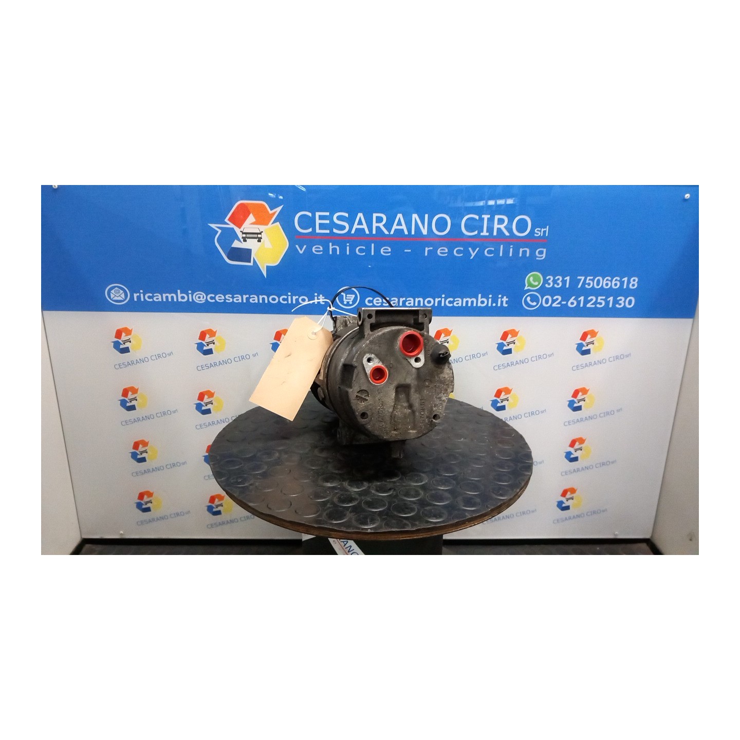 COMPRESSORE A/C 062 RENAULT LAGUNA 2A SERIE (03/05-09/07) F4R77 NB0576019059014
