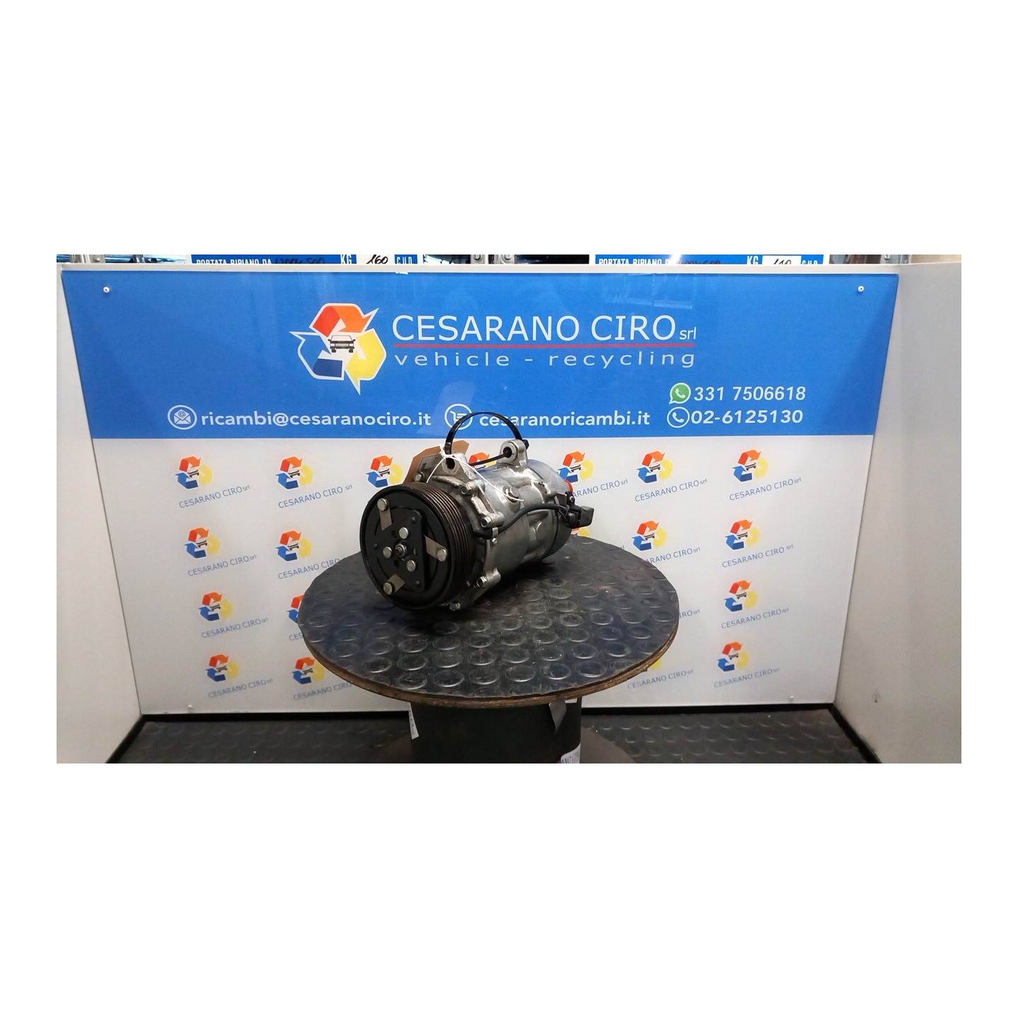 COMPRESSORE A/C 068 AUDI A3 (8L) (07/00-04/03) ATD 1J0820803L