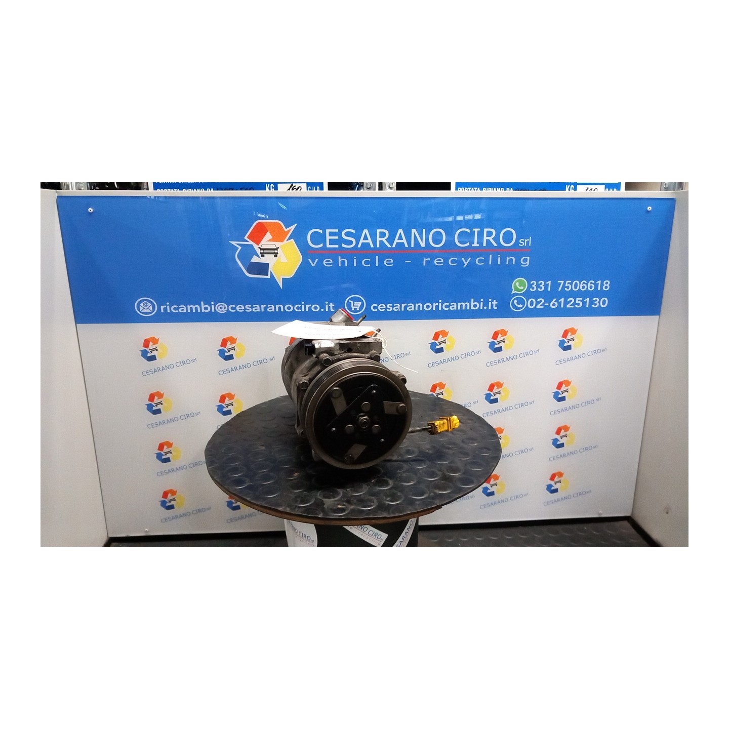 COMPRESSORE A/C 080 CITROEN XSARA PICASSO (12/99-01/10) 9HZ 6453YJ