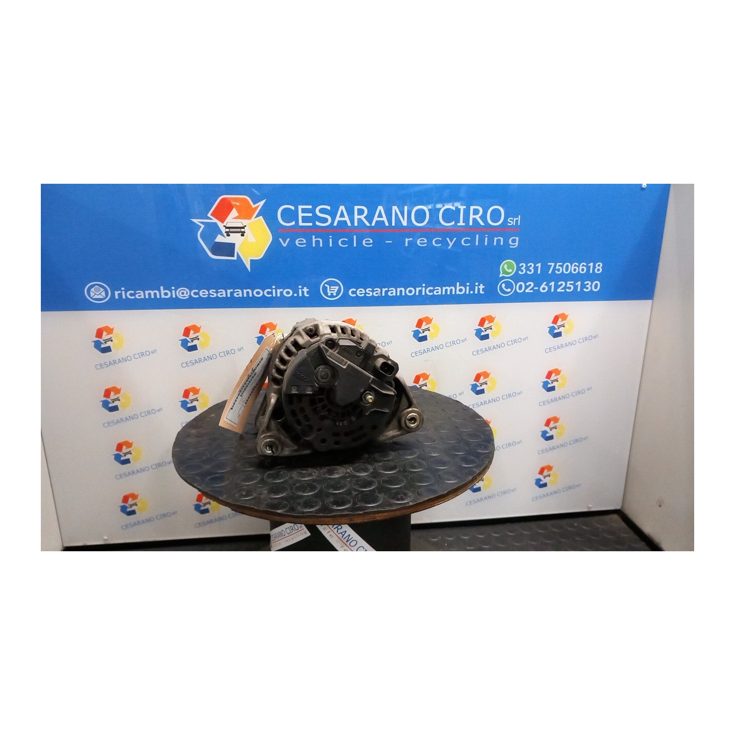 ALTERNATORE 120 AMP 007 OPEL CORSA (S07) (07/06-02/11) A12XER 93190139