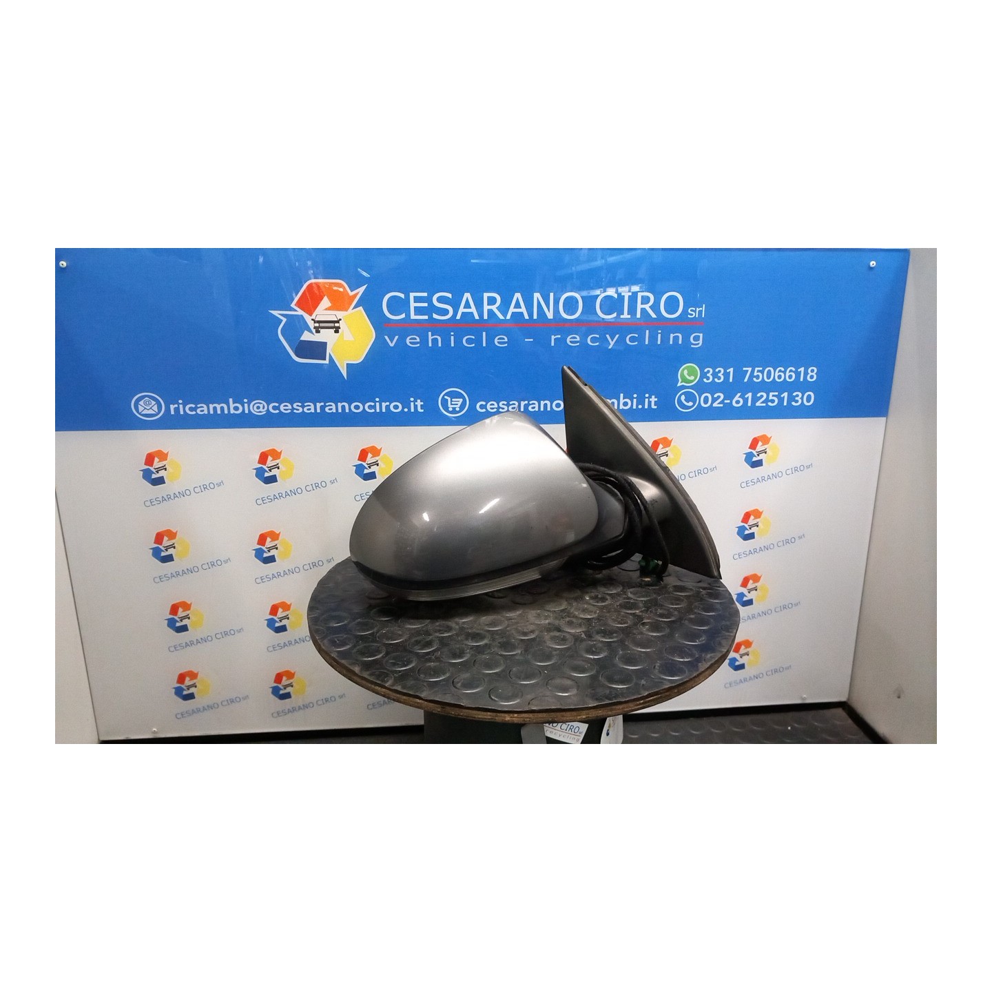 RETROVISORE EST. REGOLAZ. ELETTR. DX. 024 VOLKSWAGEN PASSAT (3C) (02/05-12/10) BMP 3C1857508DM9B9